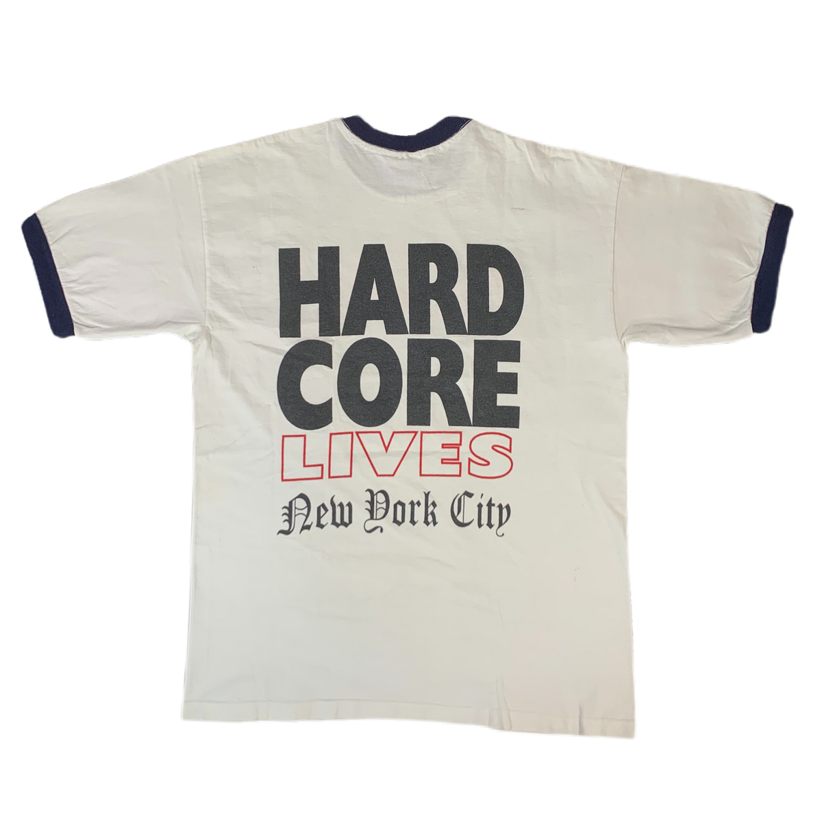 Vintage Madball &quot;HARDCORE LIVES&quot; Ringer Shirt