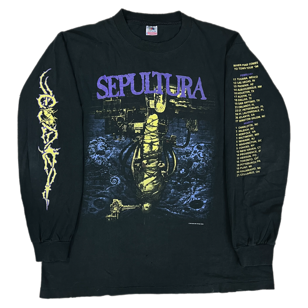 トップス 00s archive midas destroy long sleeve Vintage Sepultura 