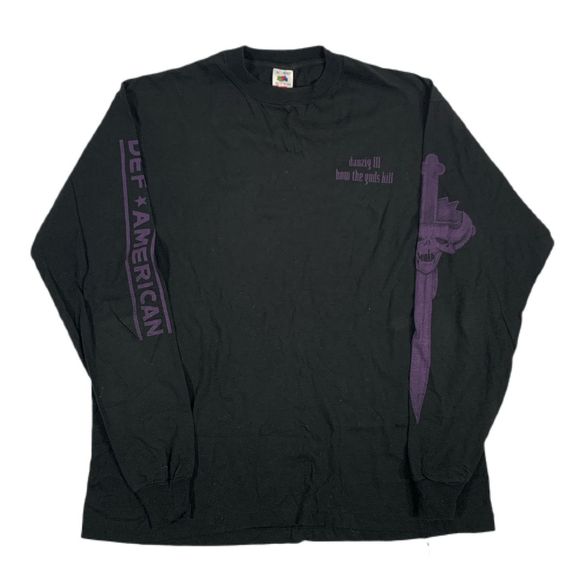 Vintage Danzig III &quot;Def American&quot; Long Sleeve Shirt
