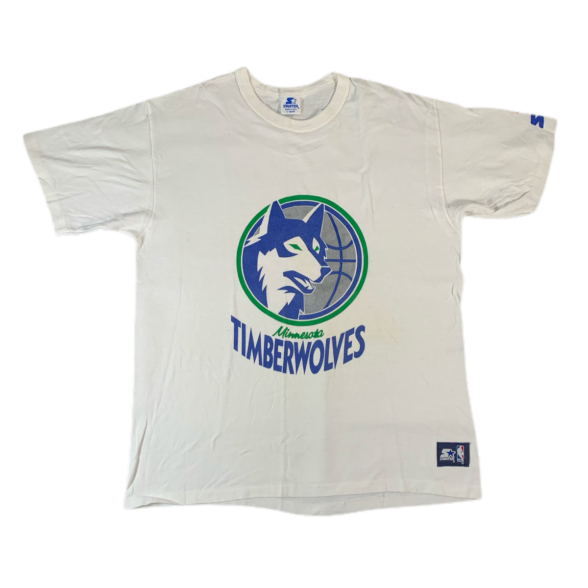 Vintage Minnesota Timberwolves &quot;Starter” T-Shirt - jointcustodydc