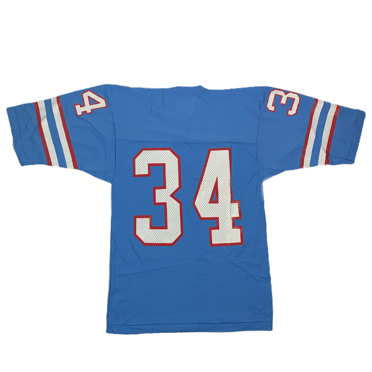 Vintage Sand Knit &quot;Earl Campbell&quot; Houston Oilers Football Jersey - jointcustodydc