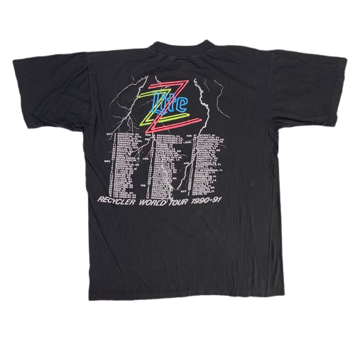 Vintage ZZ Top &quot;Recycler&quot; T-Shirt