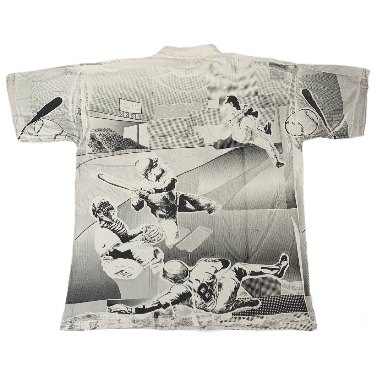 Vintage New York Yankees Yogi Berra T Shirt Back