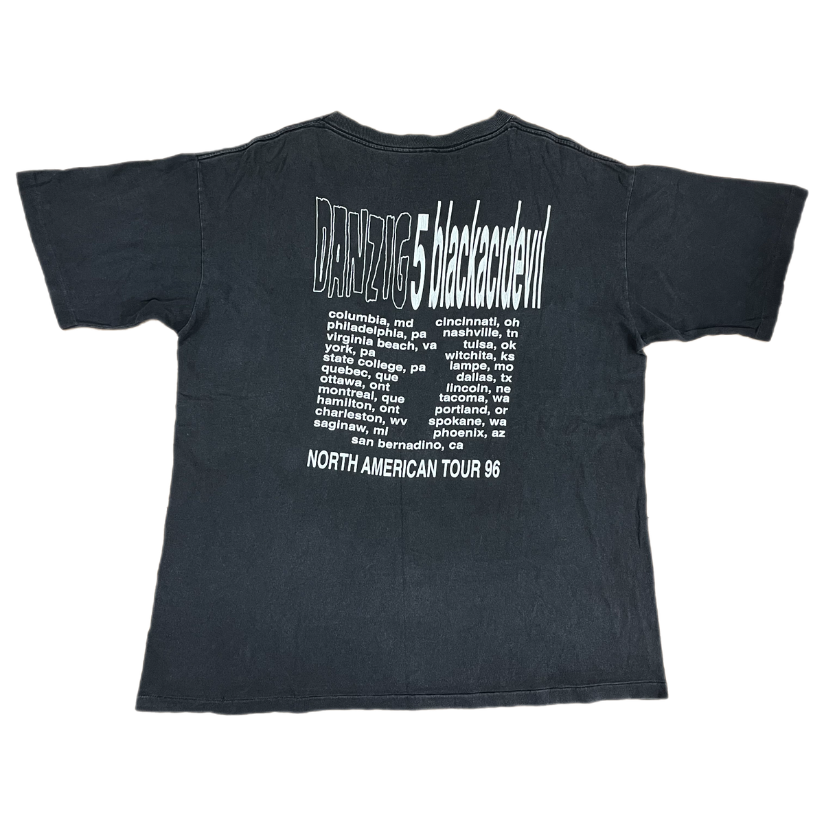 Vintage Danzig 5 &quot;Blackacidevil&quot; T-Shirt