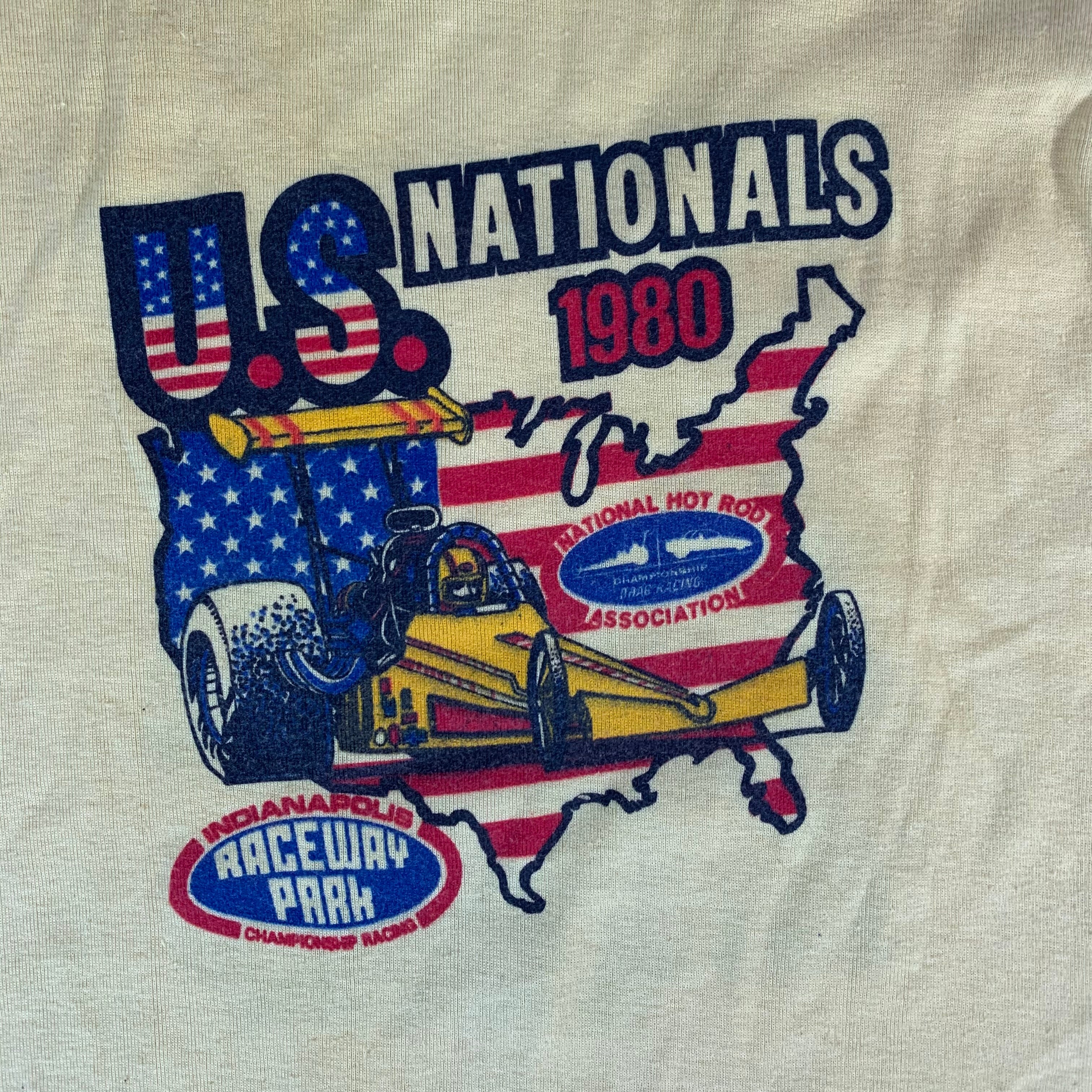 Vintage NHRA Indianapolis Raceway Park U.S. Nationals T-Shirt