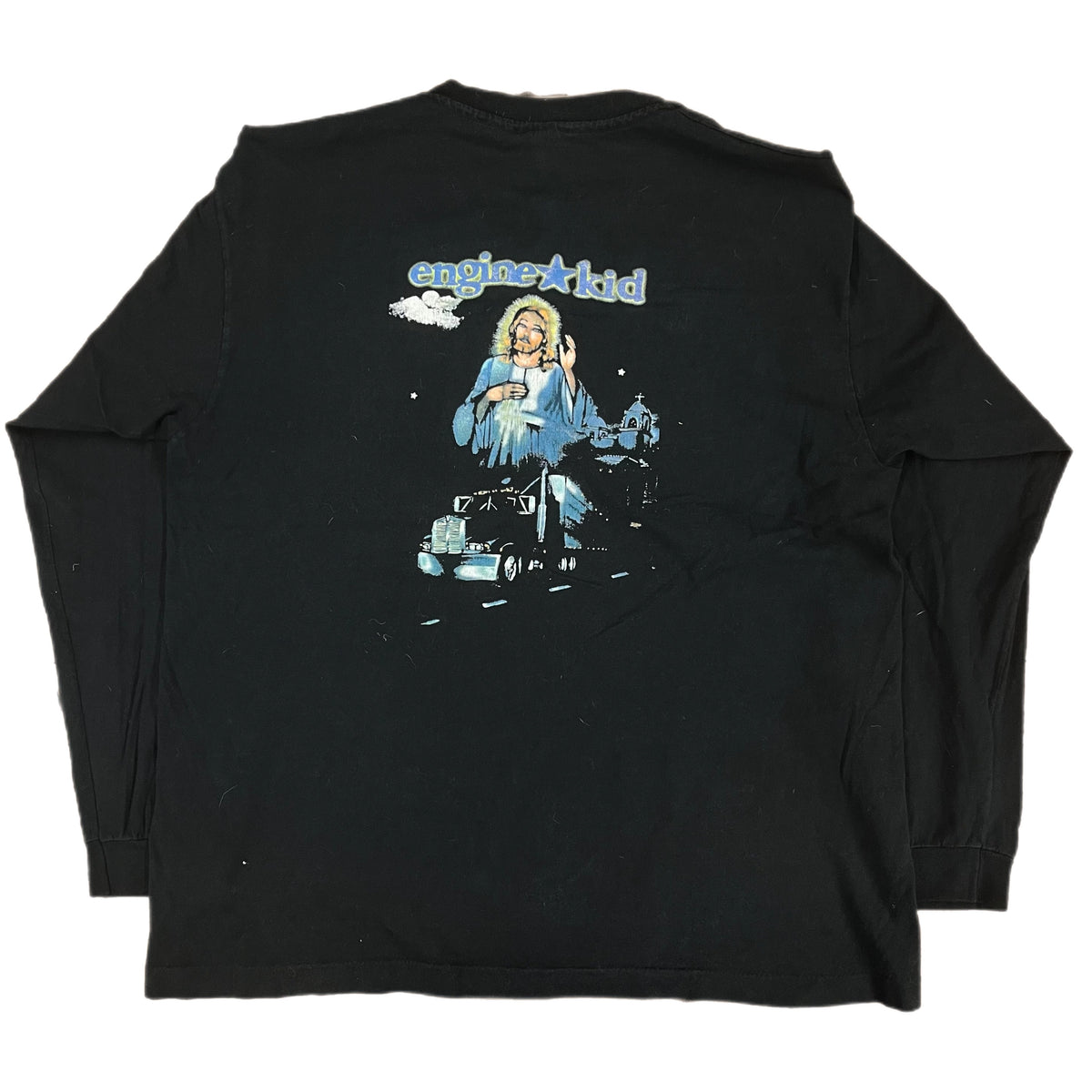 Vintage Engine Kid &quot;Angel Wings&quot; Revelation Records Long Sleeve Shirt