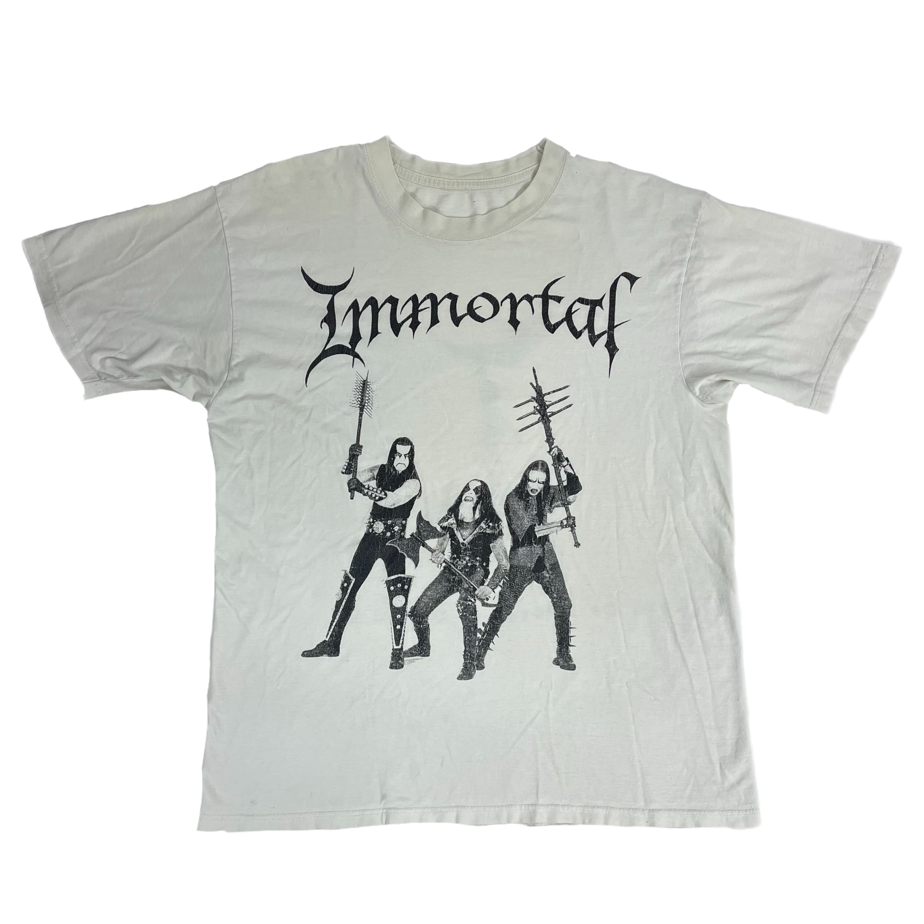ミュージシャン IMMORTAL CREED TEE / WHITE the GazettE Vintage 1985 Grateful Dead Perez Eagle Concert T Shirt White
