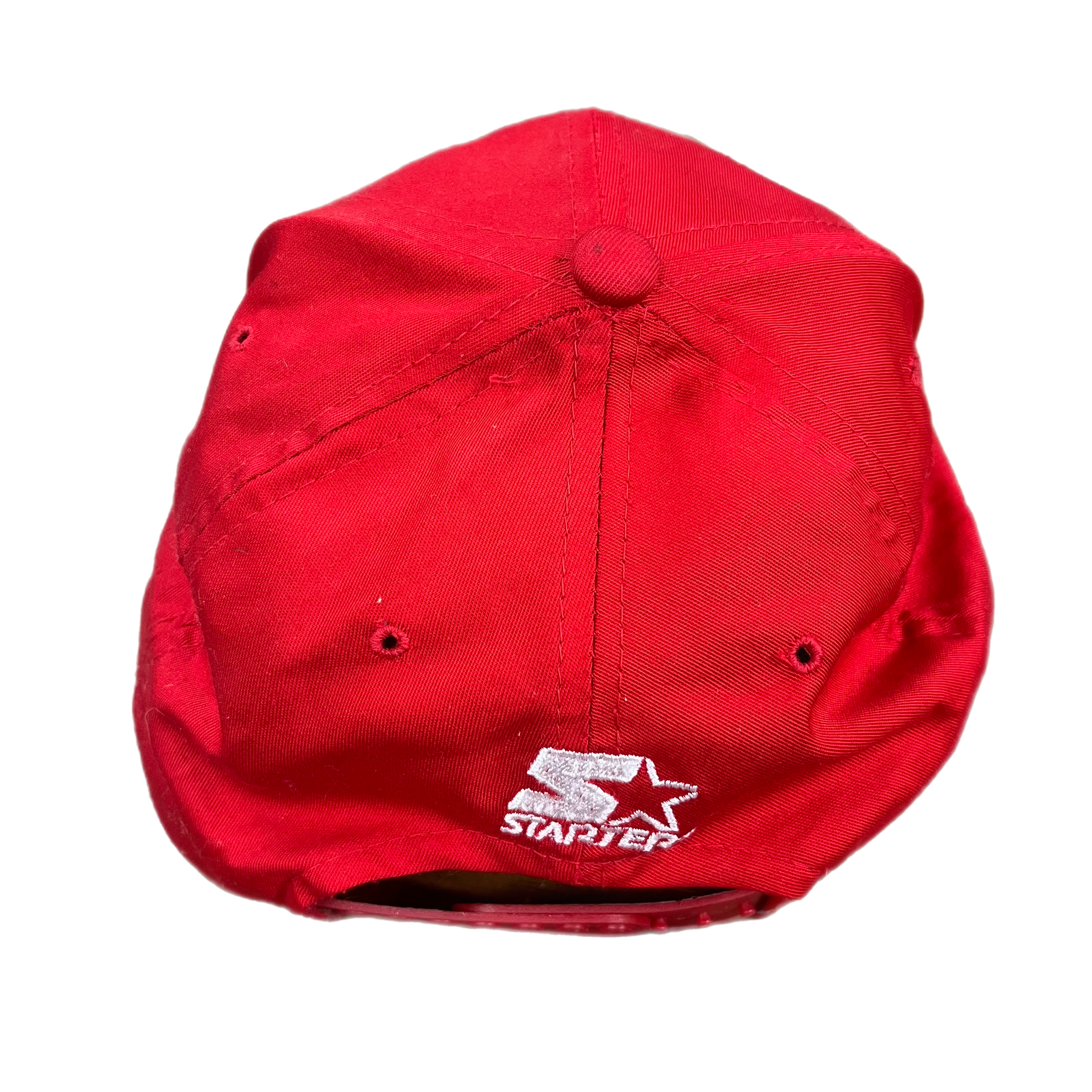 90's Chicago Bulls Baseball Cap Snapback Hat Black Red -  Israel