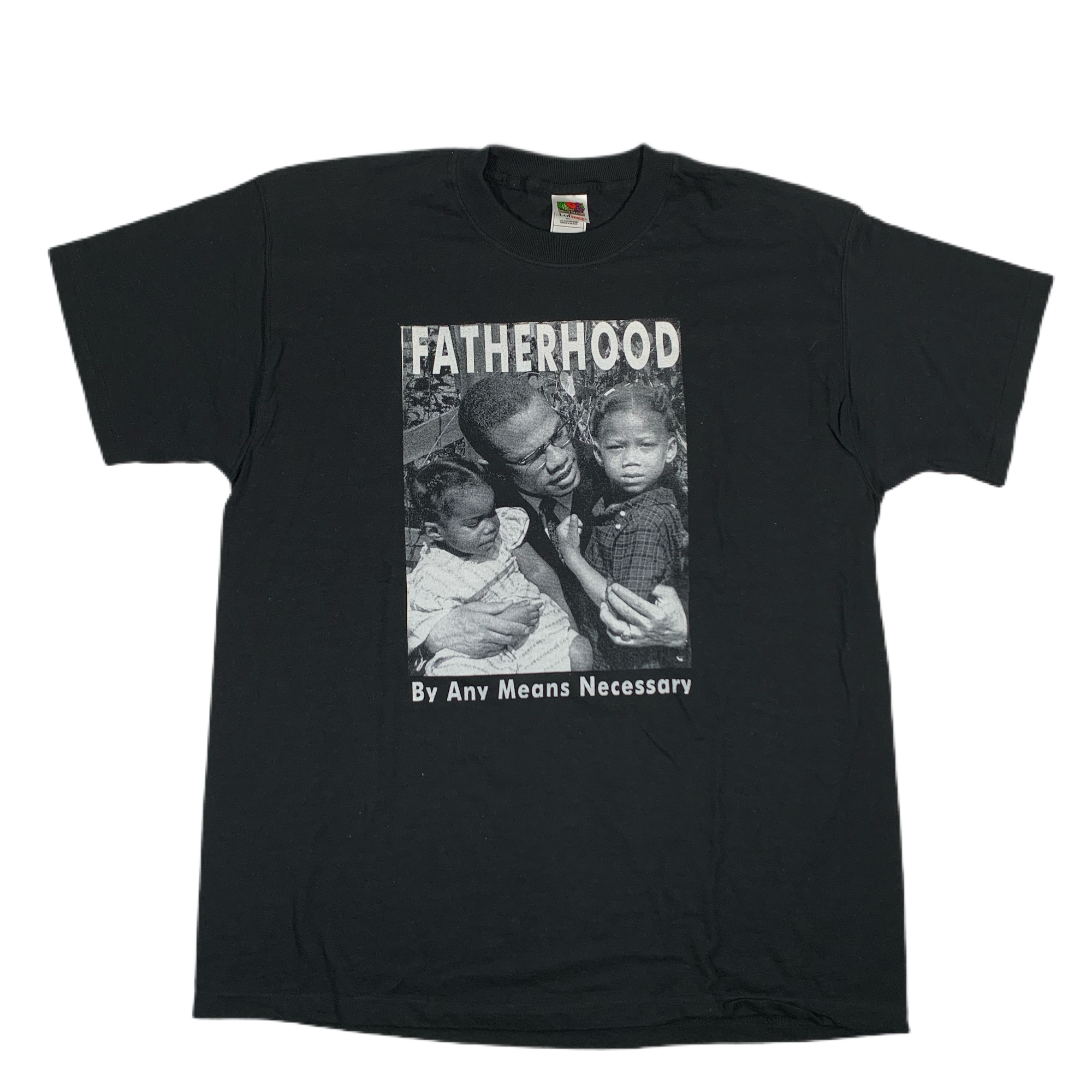 Vintage Malcolm x "Fatherhood" T-Shirt - jointcustodydc