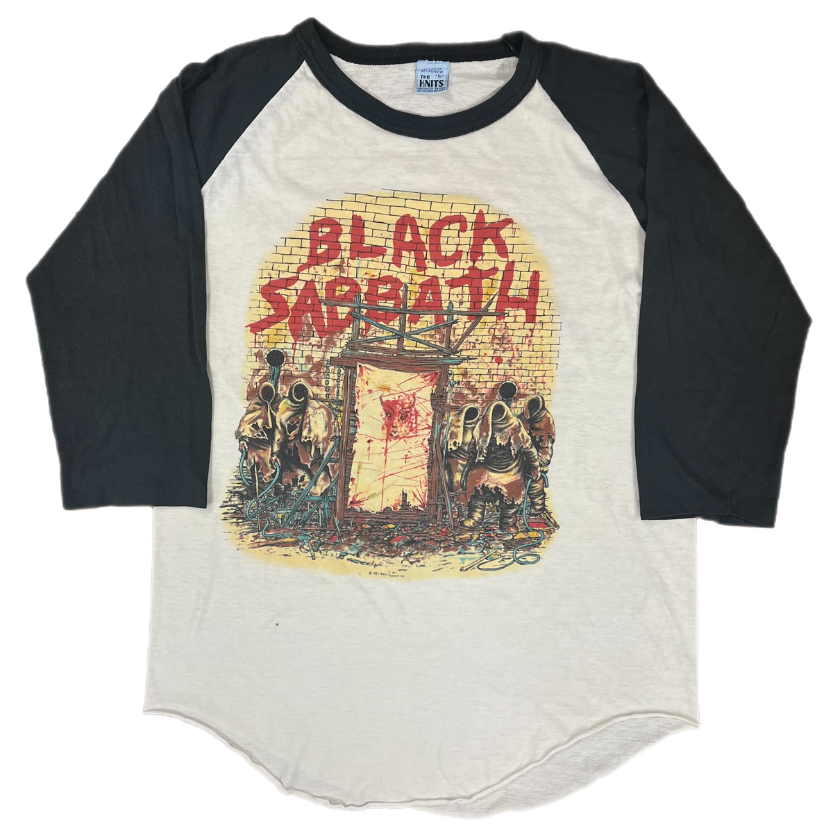 Vintage Black Sabbath “Mob Rules” Raglan Shirt