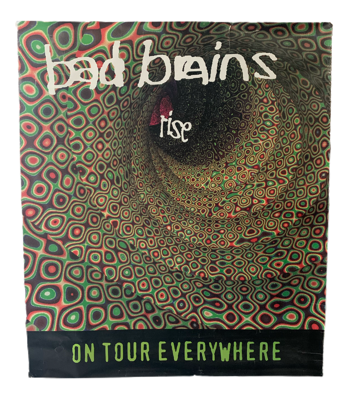 Bad Brains Rise original vintage tour poster