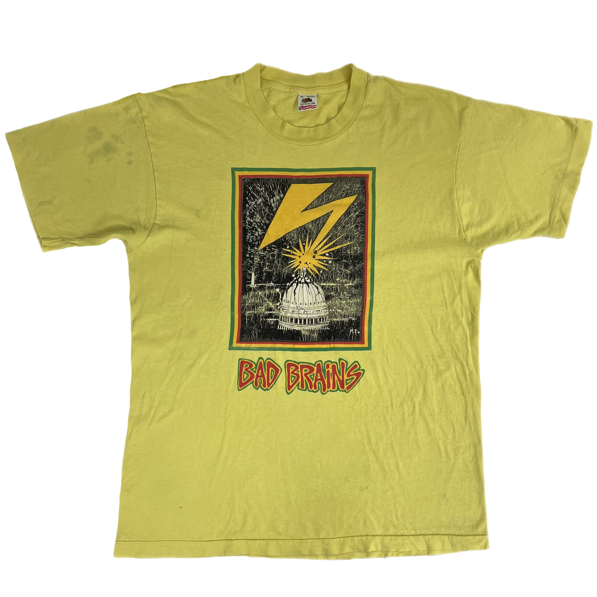 Vintage Bad Brains &quot;ROIR&quot; T-Shirt