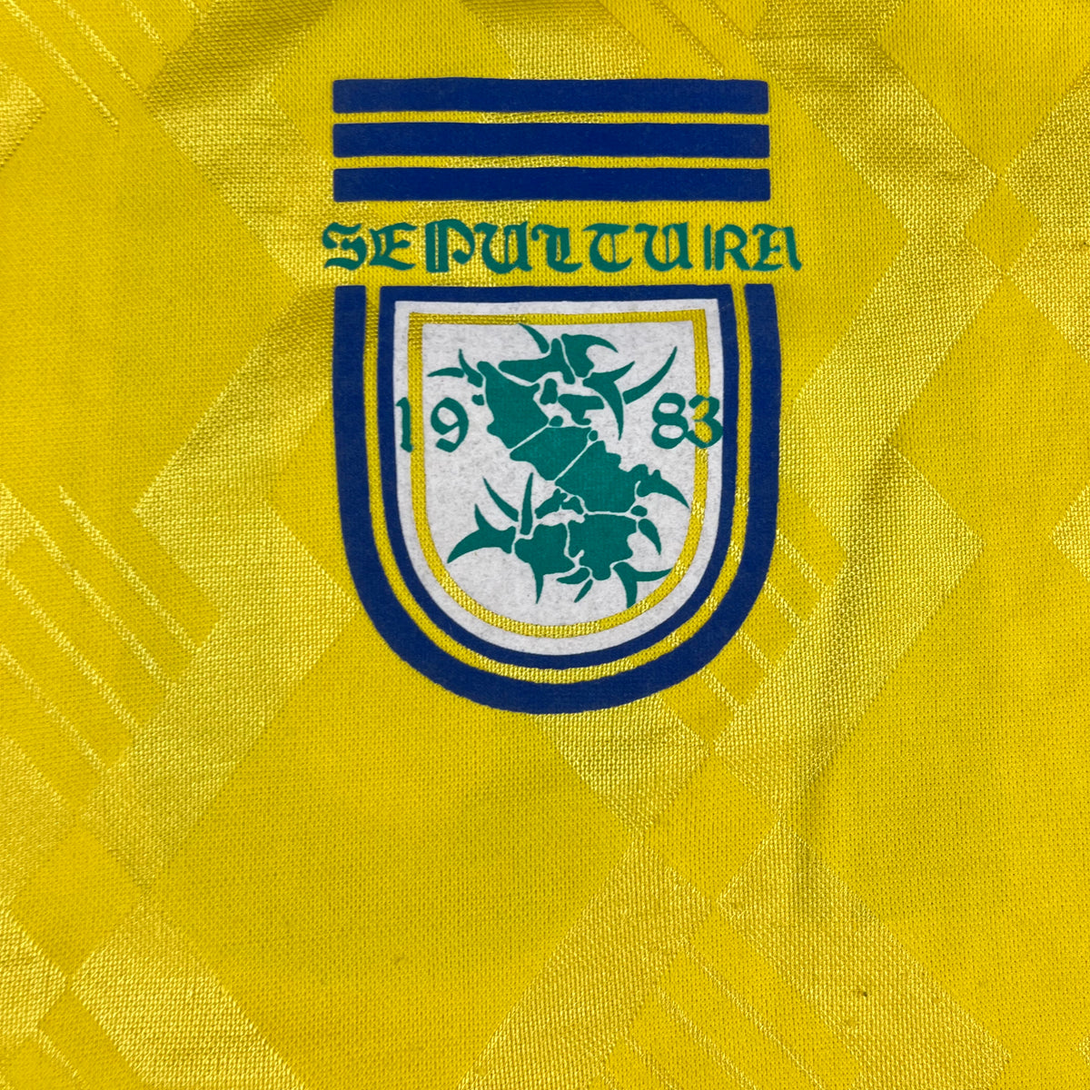 Vintage Sepultura &quot;Brazil&quot; 1994 World Cup Soccer Jersey