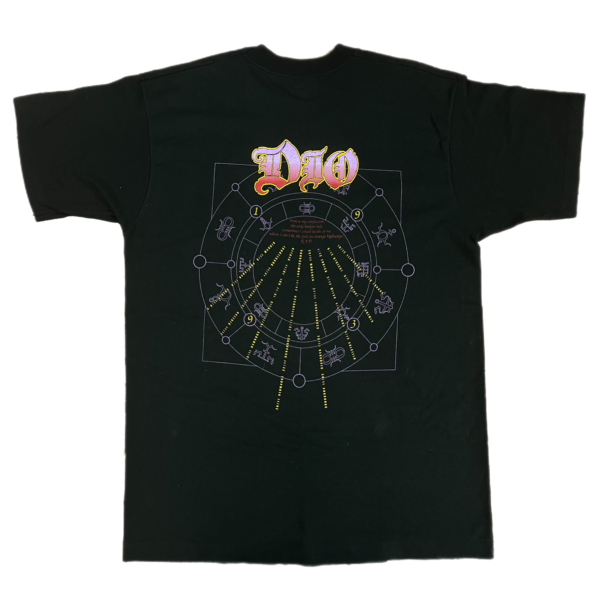 Vintage Dio &quot;Strange Highways&quot; International Tour T-Shirt
