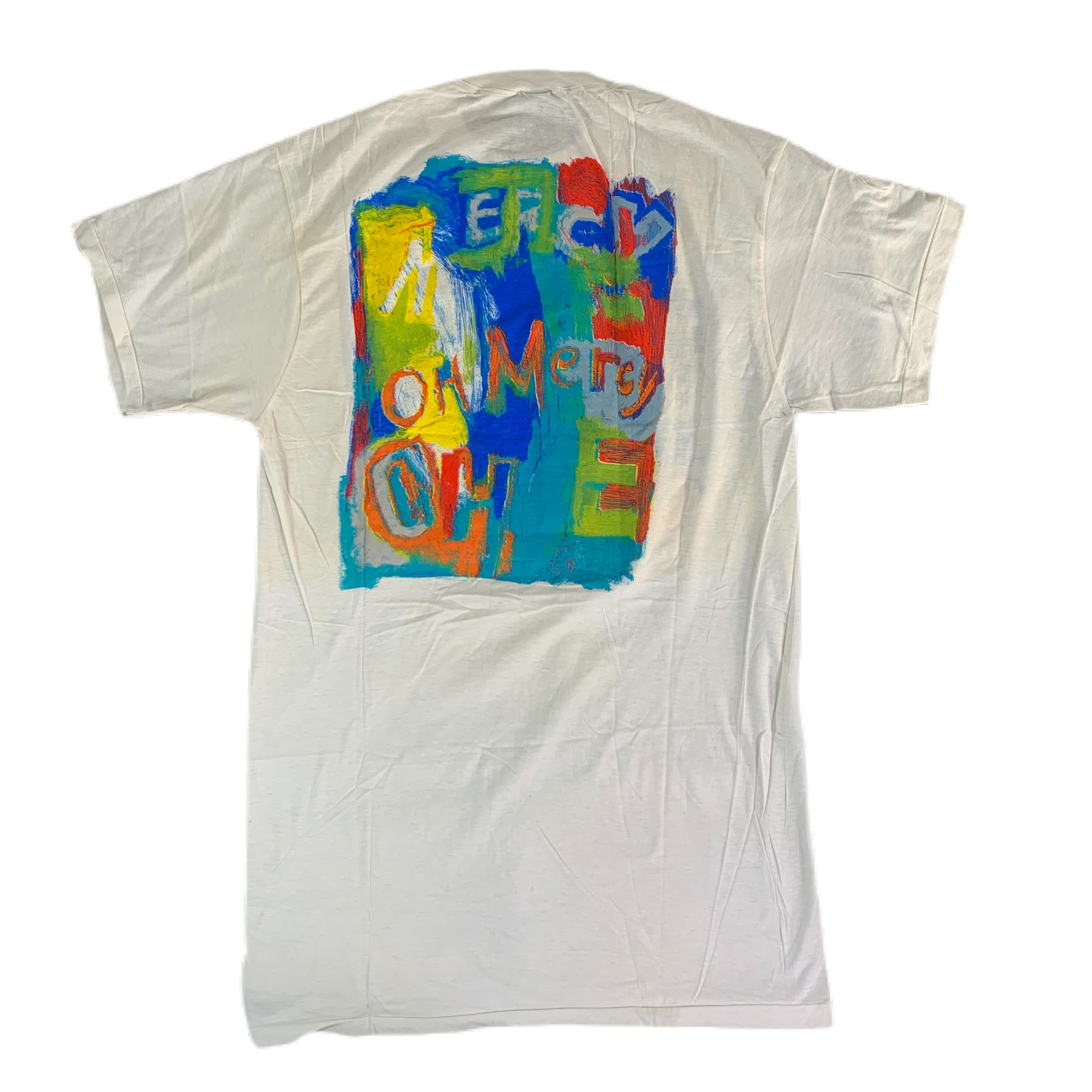 中古品 80s USA製 Bob dylan oh mercy Tシャツ L Vintage Bob Dylan “Oh Mercy” T-Shirt - jointcustodydc
