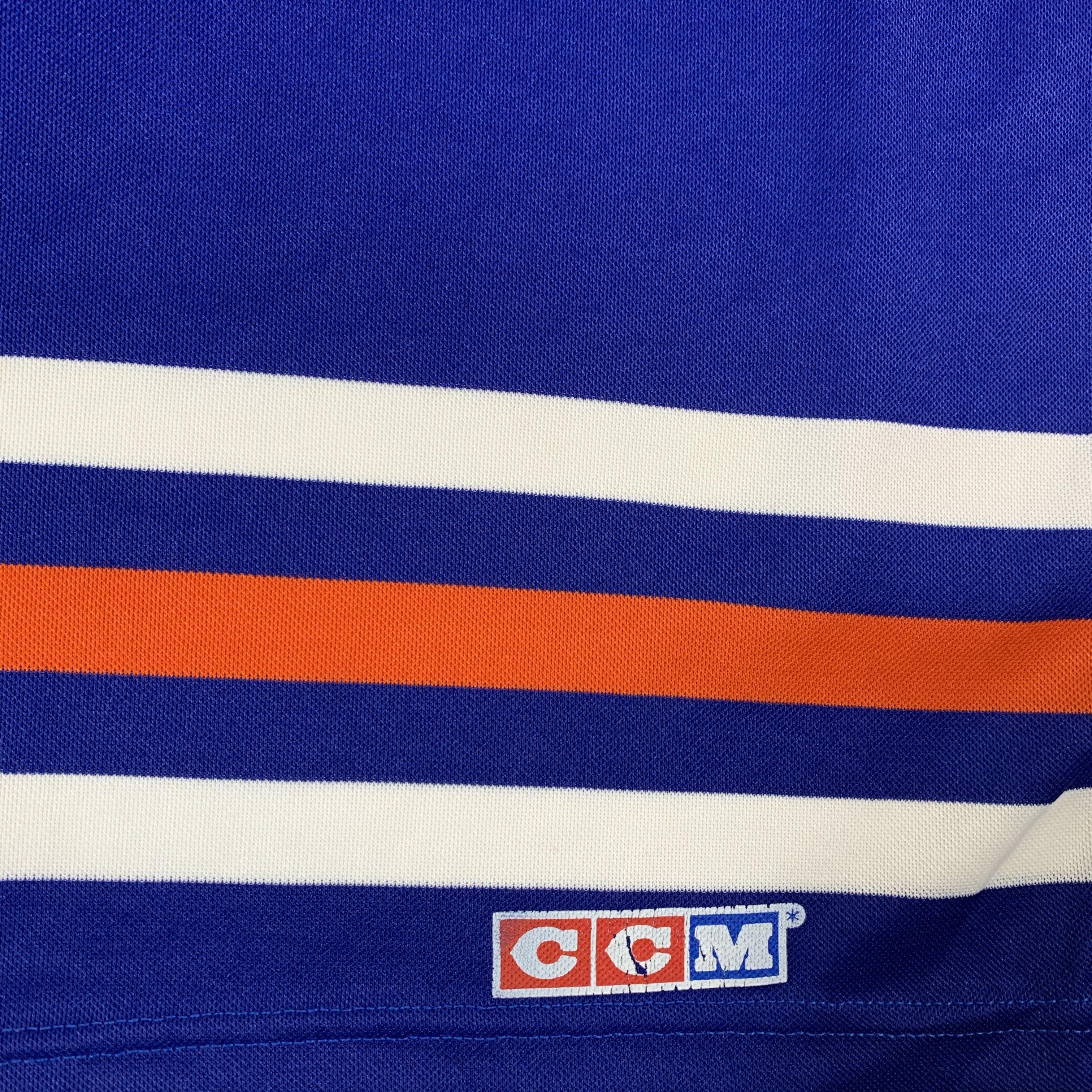 Vintage 90s Brand New CCM Blank Hockey Jersey Size Small 
