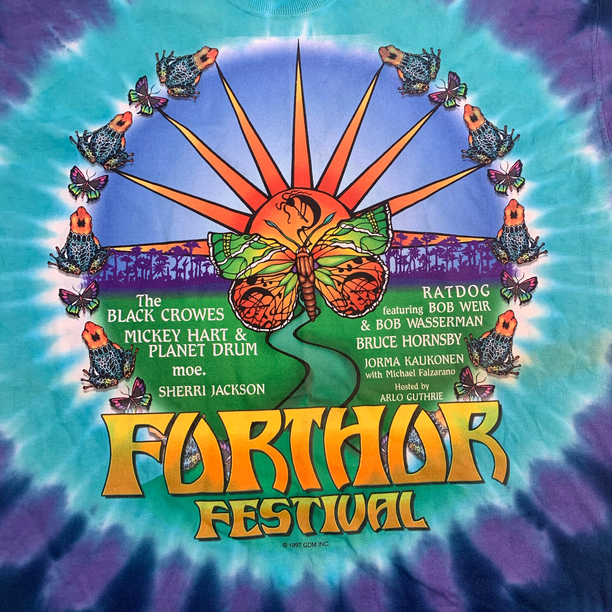 Vintage Furthur Festival &quot;1997&quot; T-SHIRT