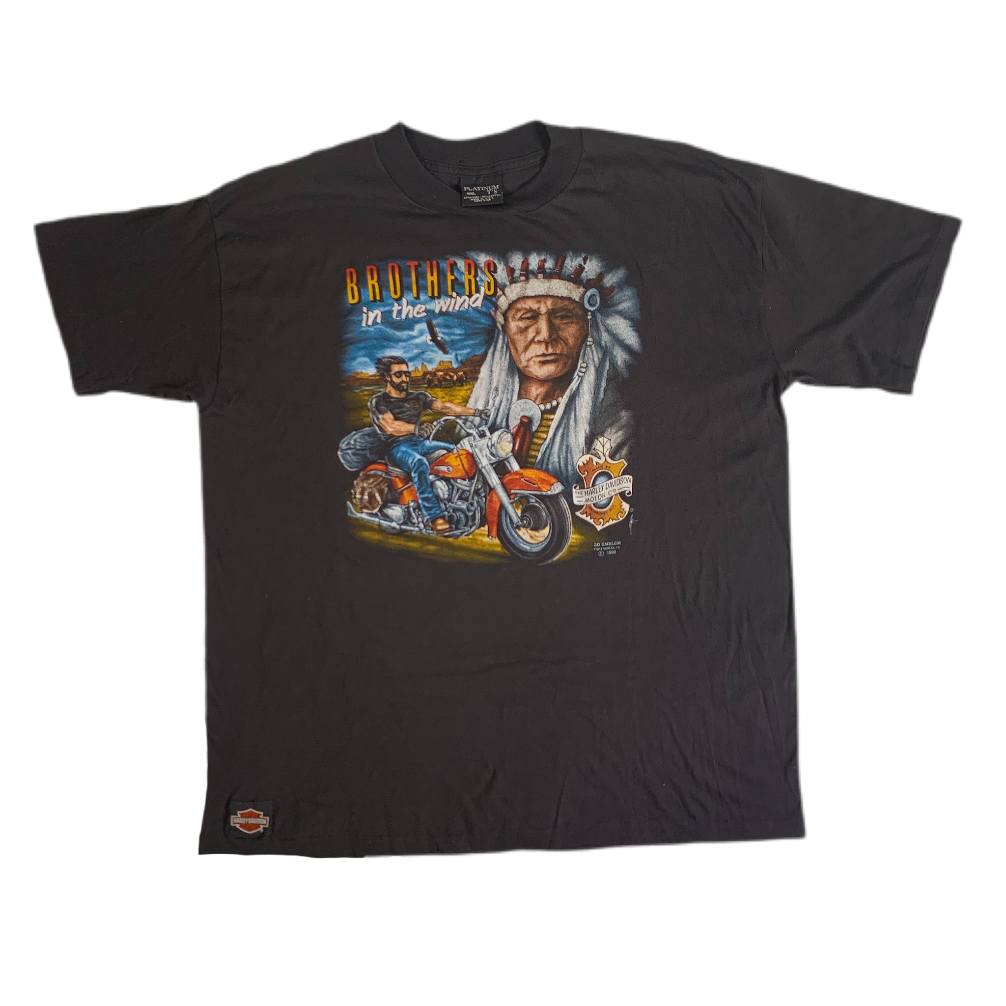 格安販売の 希少 レア Tシャツ BROTHERS HARLEY-DAVIDSON Tシャツ
