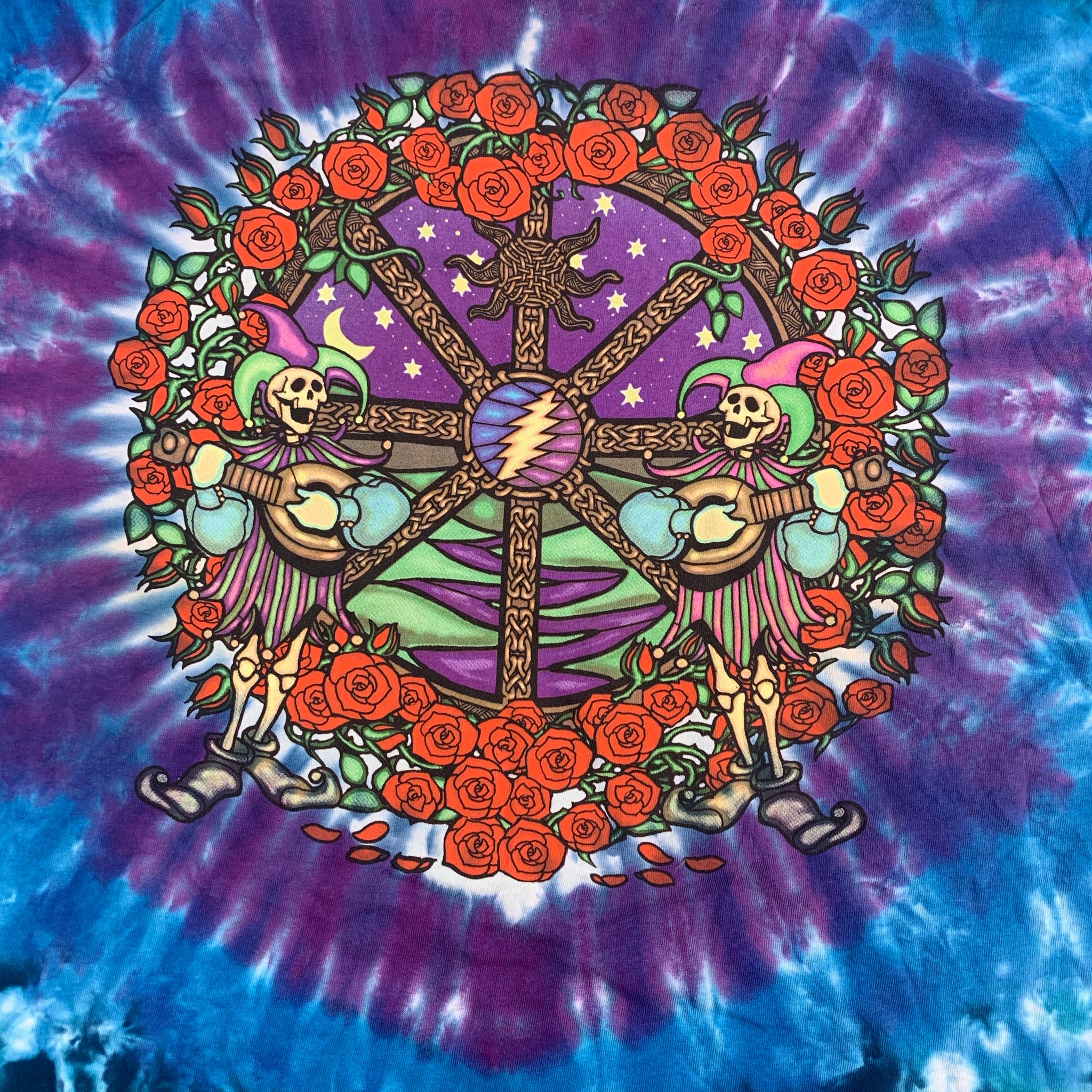 Grateful Dead - Celtic Mandala Tie Dye T-Shirt