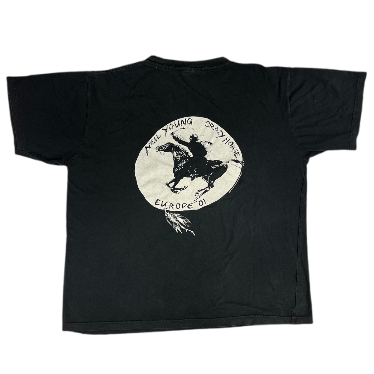 Vintage Neil Young &amp; Crazy Horse &quot;Europe &#39;01&quot; T-Shirt