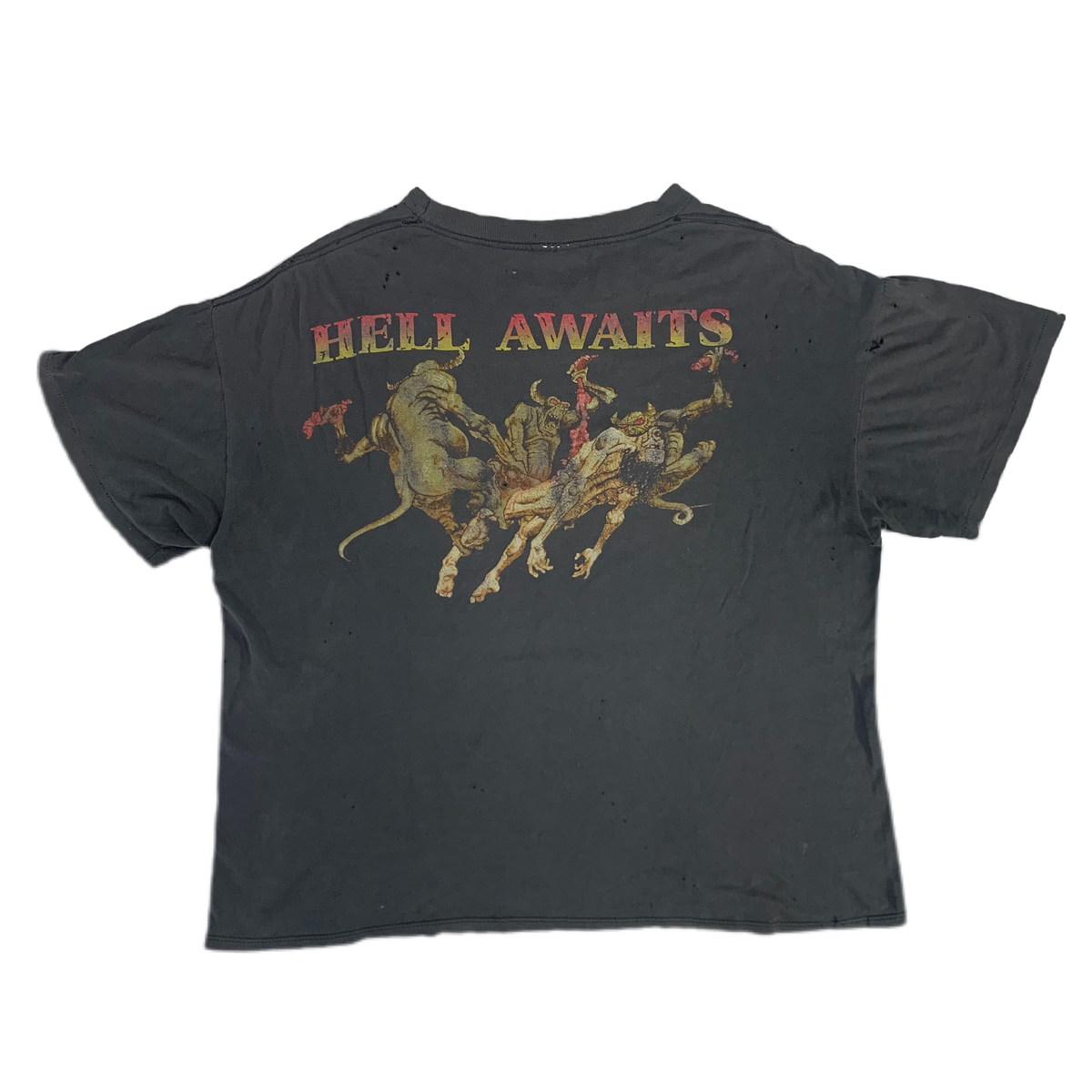 Vintage Slayer &quot;Hell Awaits&quot; T-Shirt