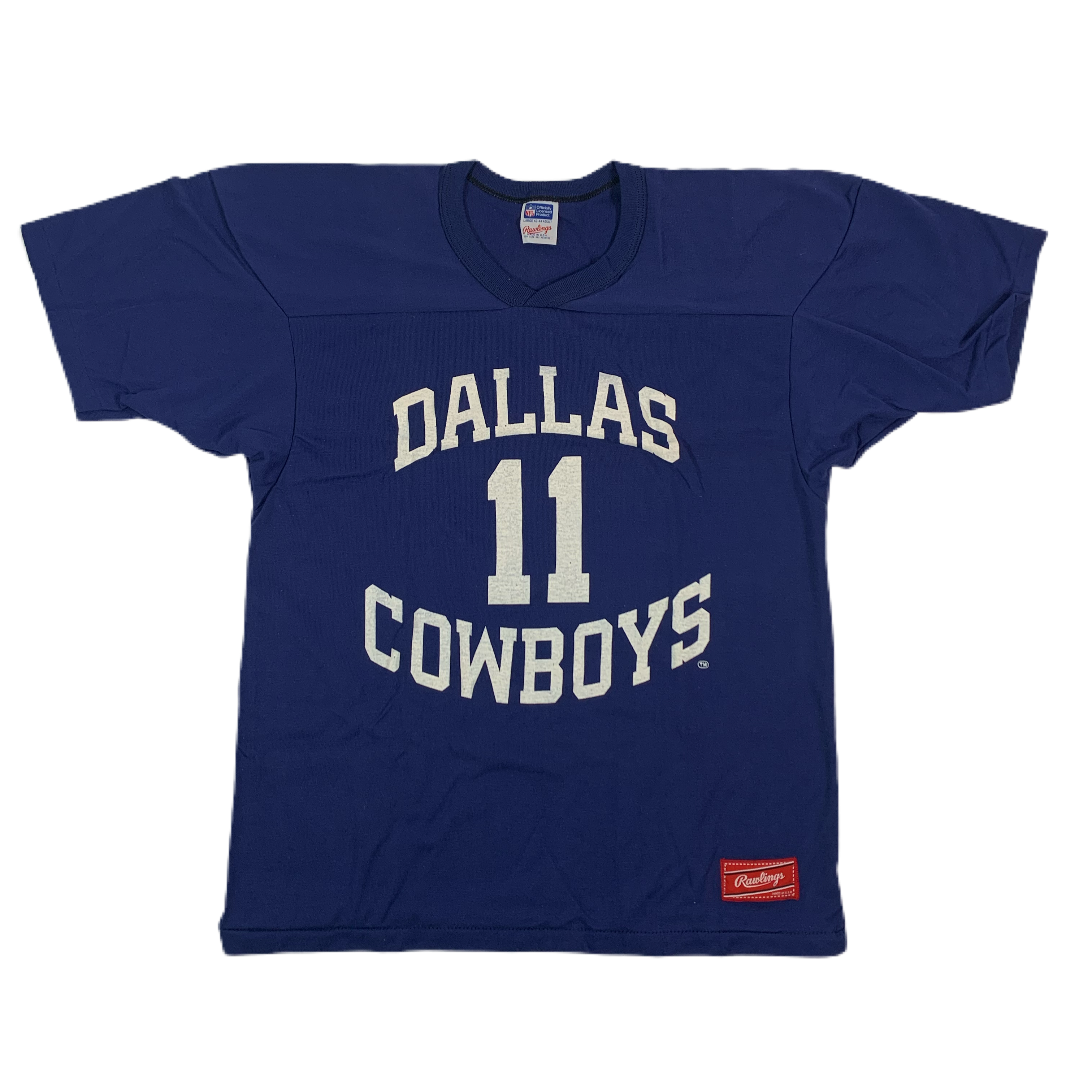 DANNY WHITE  Dallas Cowboys 1977 Wilson Throwback NFL Football Jersey