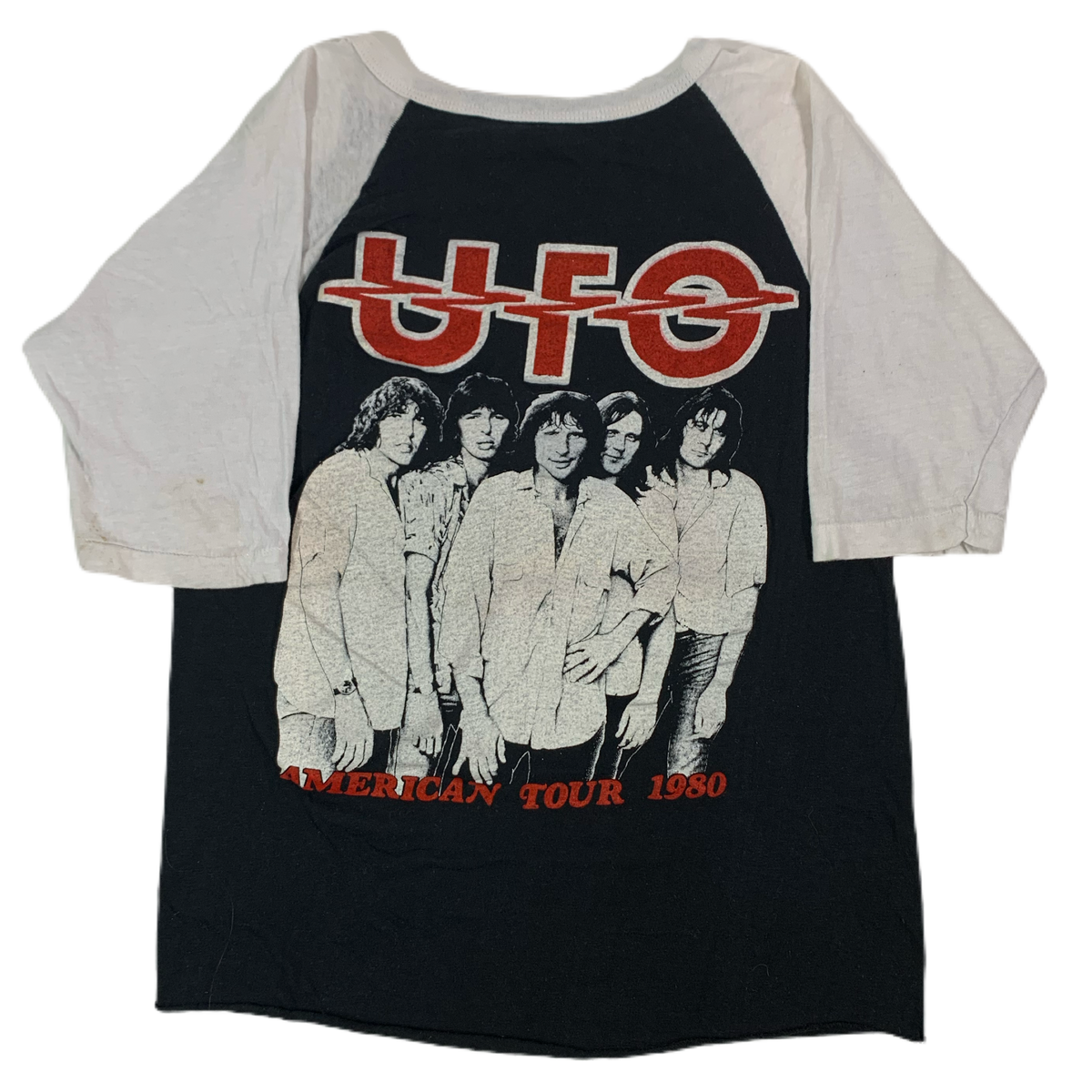 Vintage UFO &quot;America 1980&quot; Tour Raglan - jointcustodydc
