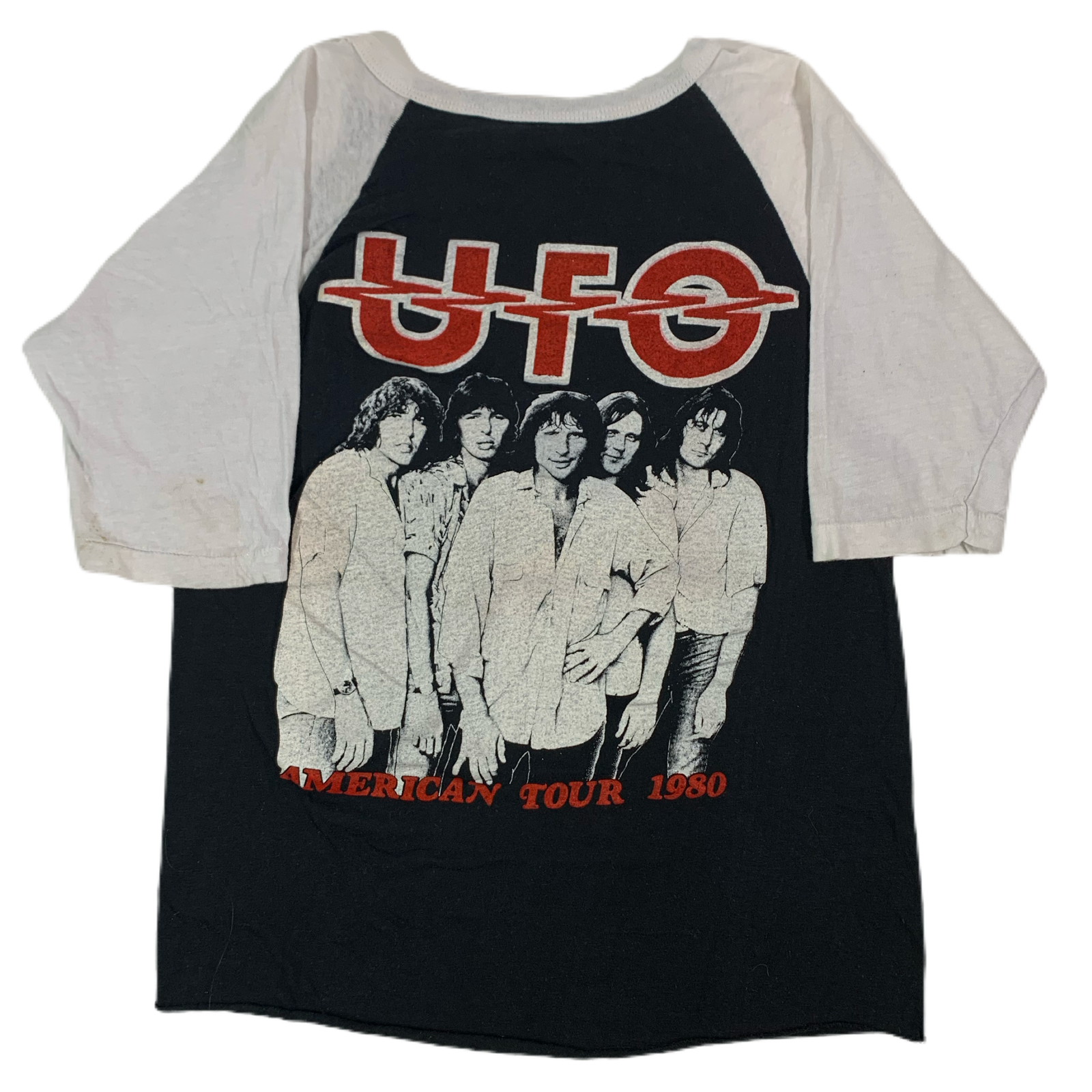 Vintage UFO "America 1980" Tour Raglan - jointcustodydc