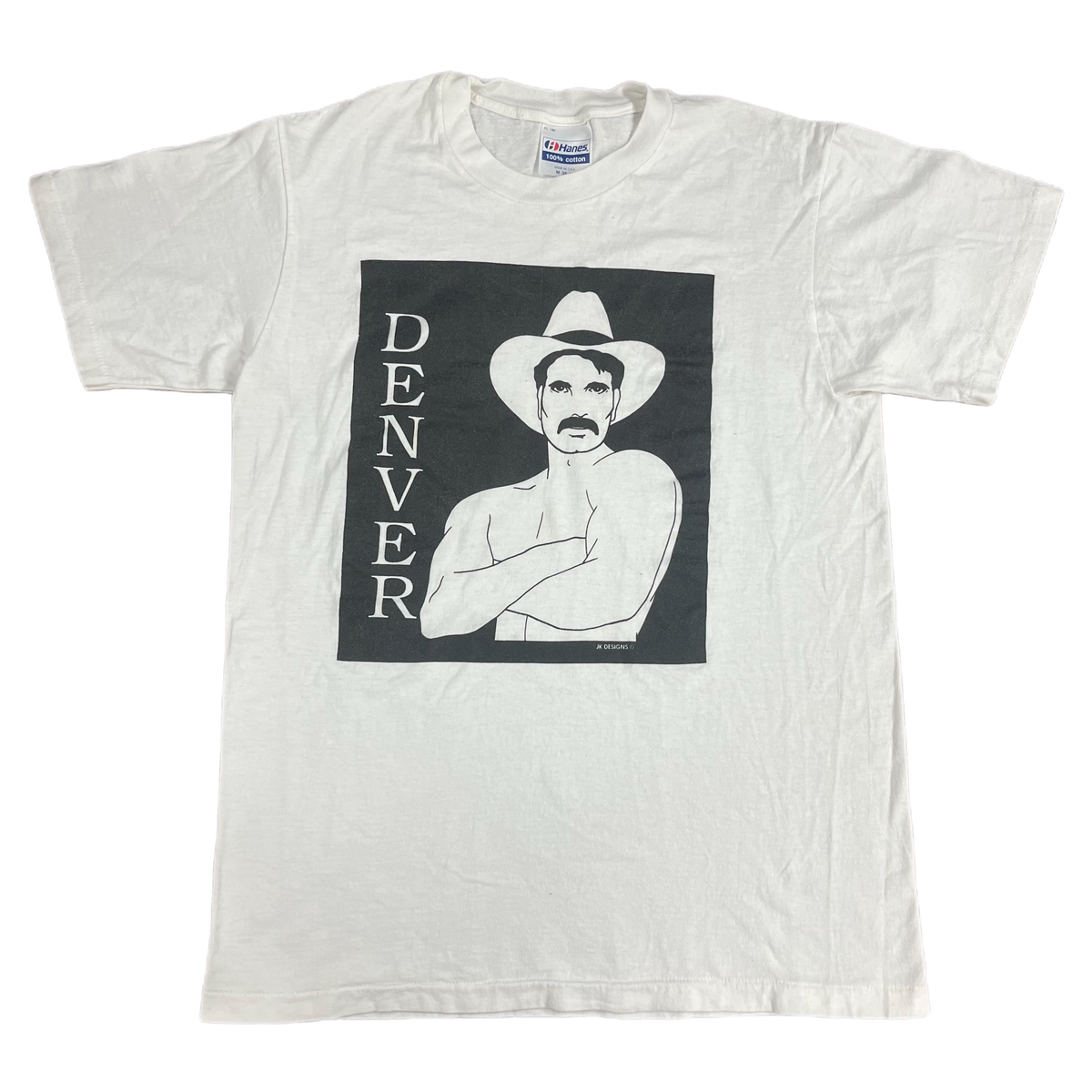 Vintage JK Designs &quot;Denver&quot; Cowboy T-Shirt