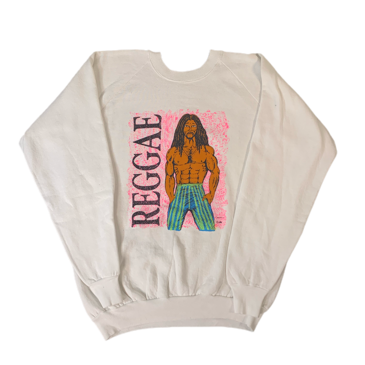 Vintage Reggae “Pink” Crewneck Sweatshirt - jointcustodydc