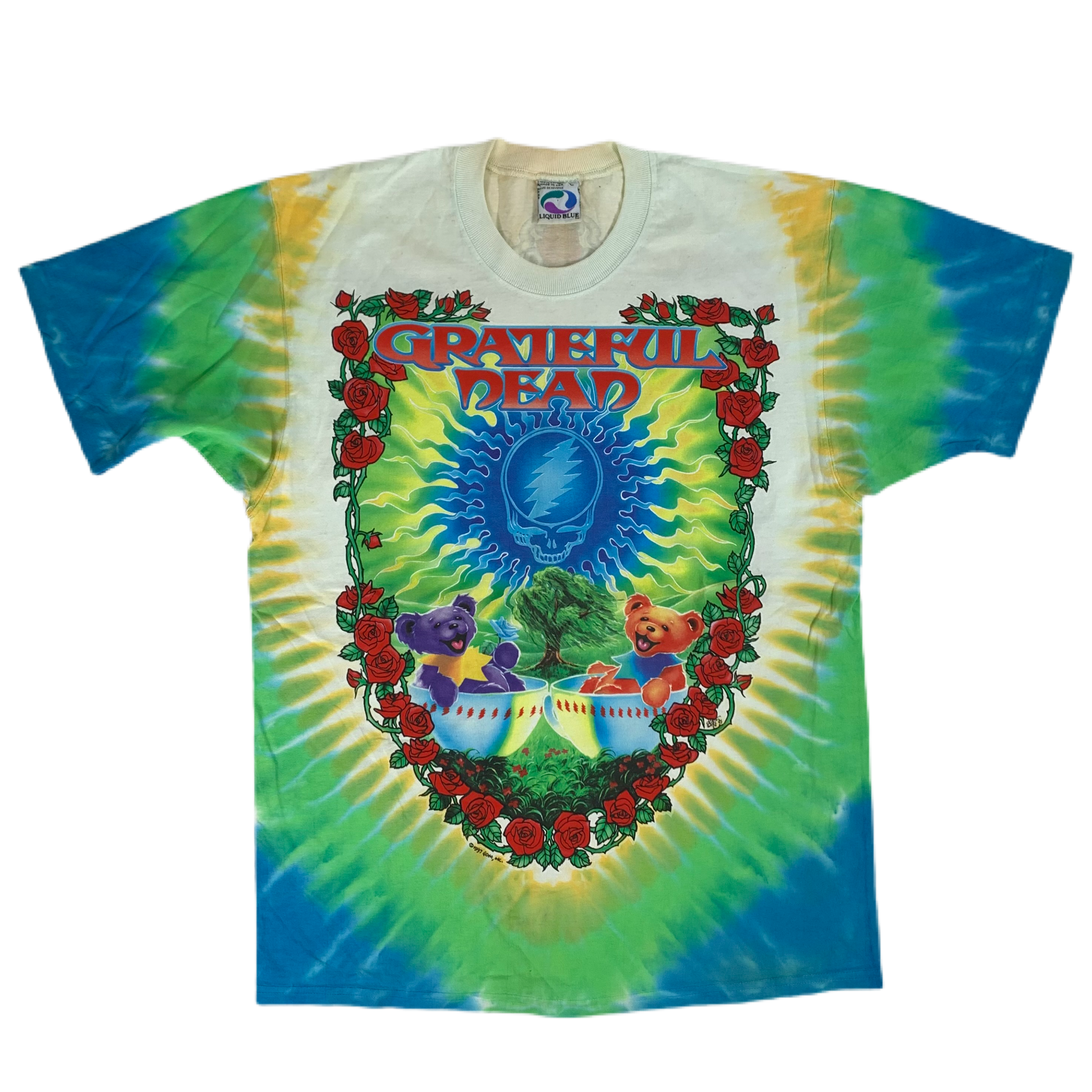 Vintage Printed Tie Dye Rock T-shirt Grateful Dead on -  Sweden