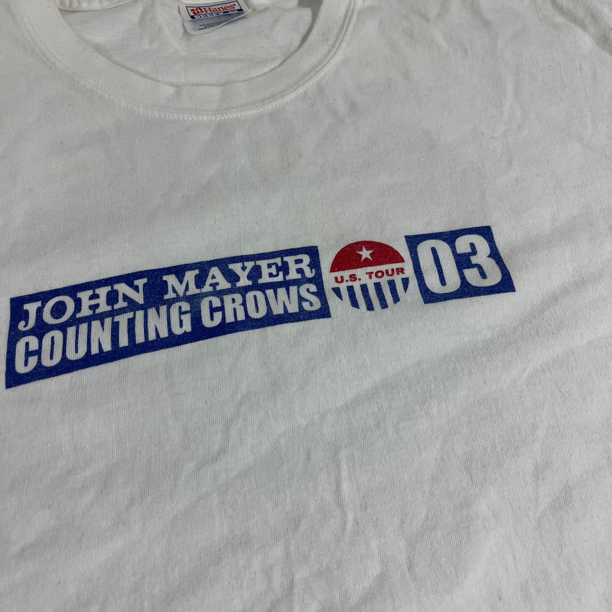 Vintage John Mayer Counting Crows &quot;U.S. Tour&quot; T-Shirt