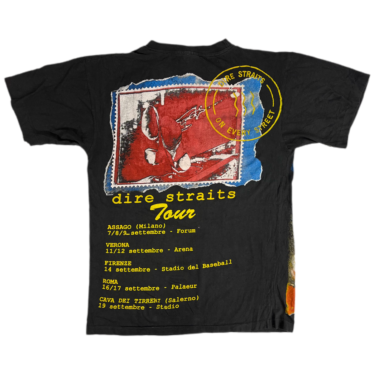 Vintage Dire Straits &quot;On Every Street&quot; T-Shirt