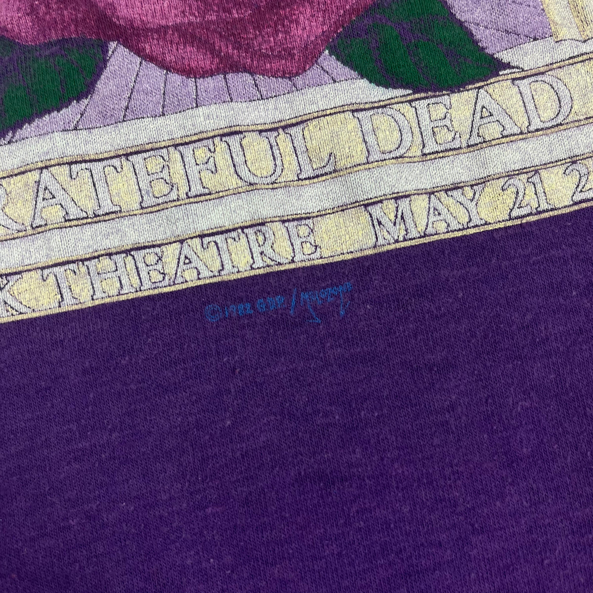 Vintage Grateful Dead &quot;Greek Theater Berkeley, CA&quot; Melozone T-Shirt