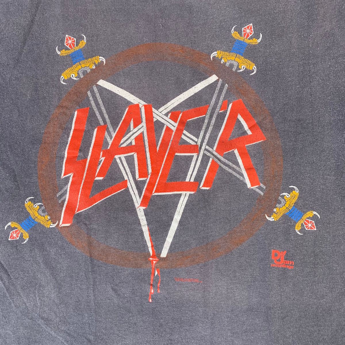 Vintage Slayer &quot;Reign In Blood&quot; Def Jam Recordings T-Shirt