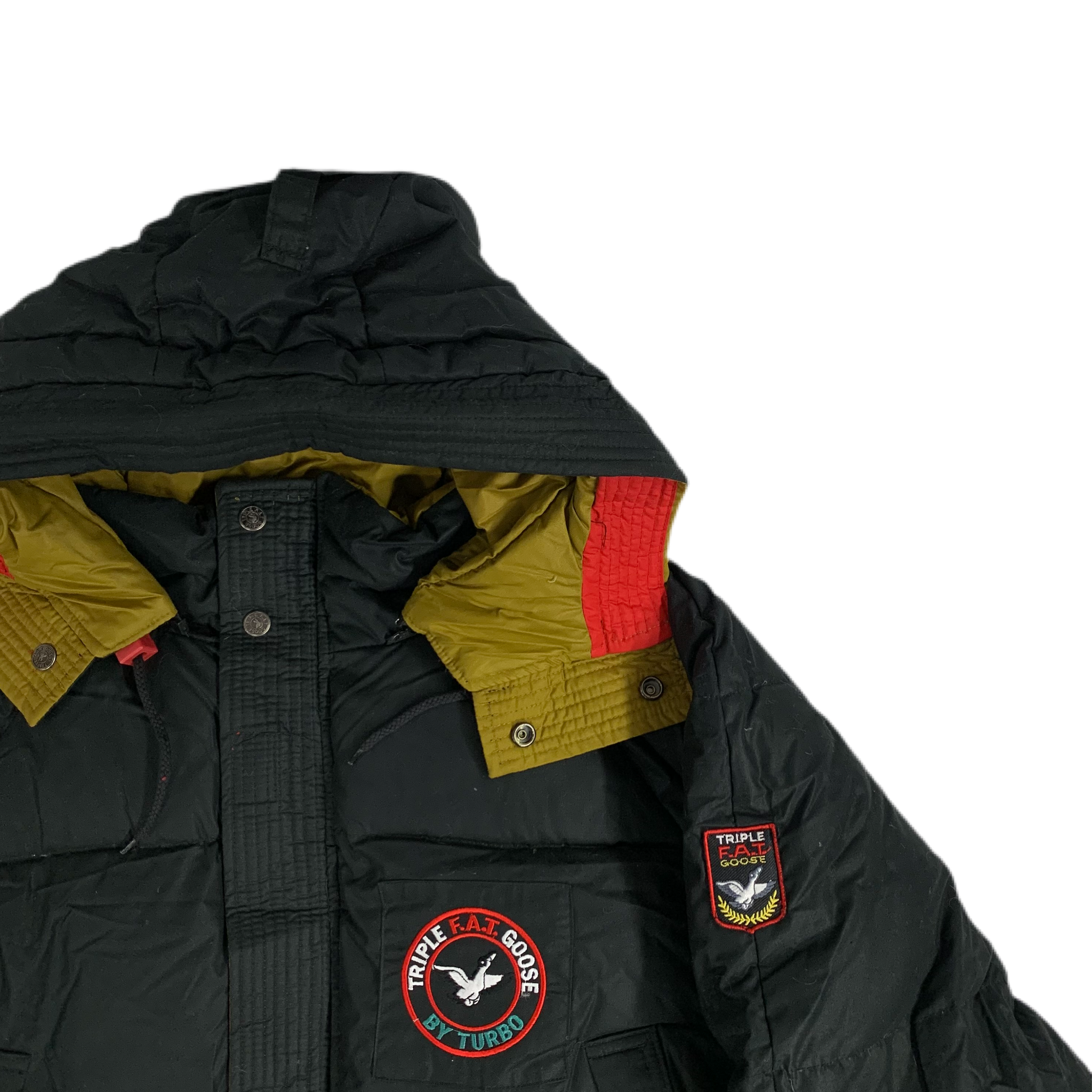 Triple goose top down coats