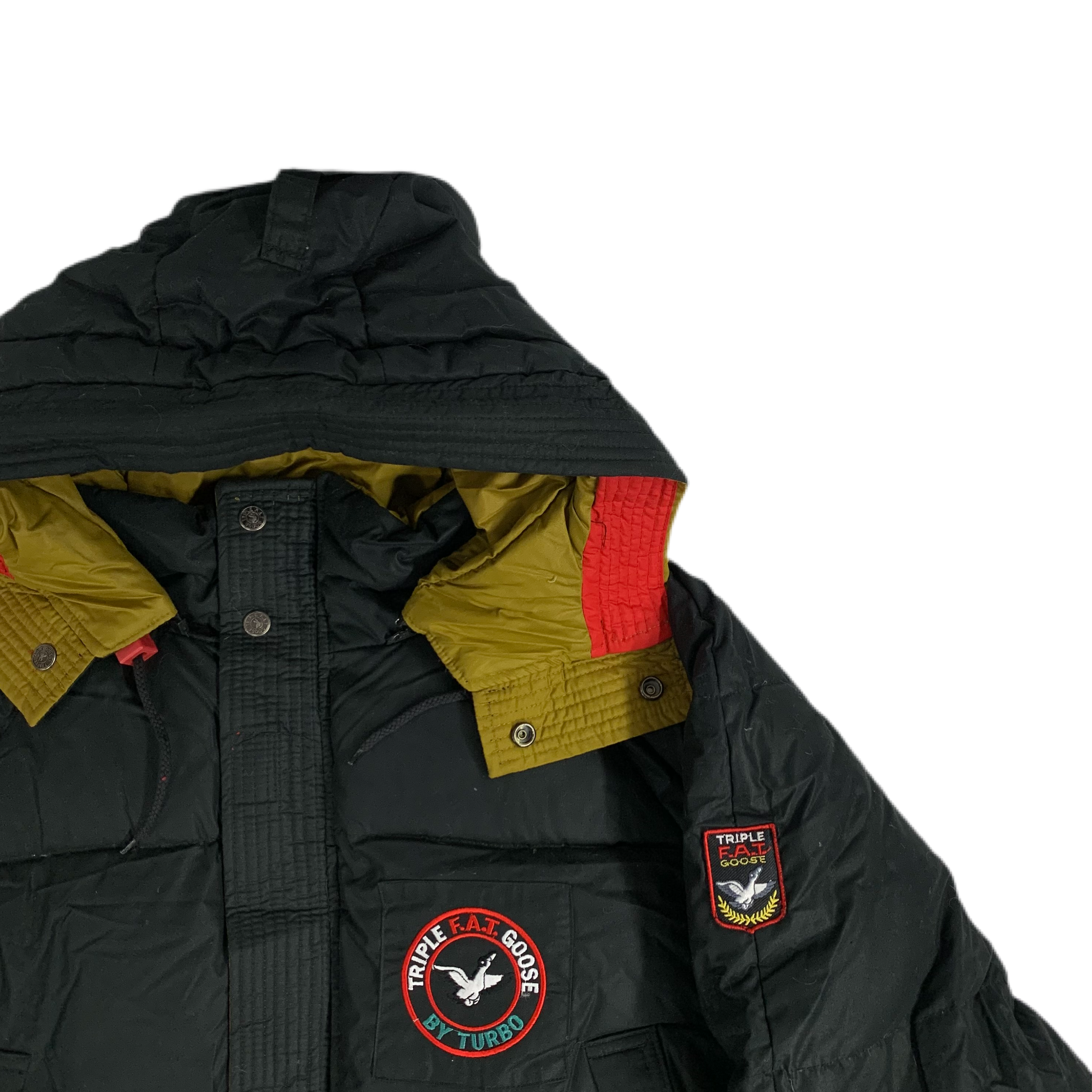 Triple fat 2025 goose down coat