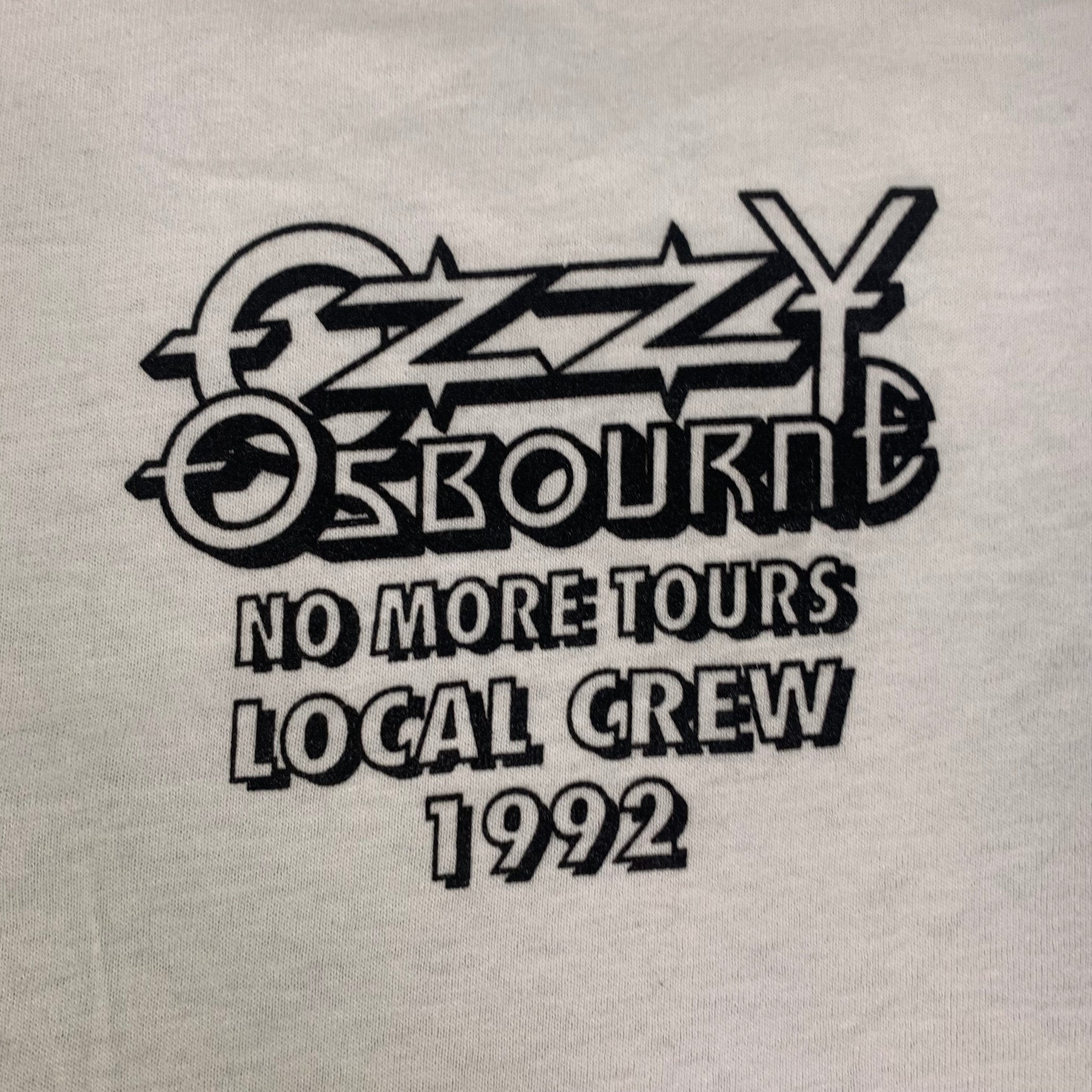 thumbnail image 2 of Branded Vintage 1991 Ozzy Osbourne 'No More Tears' Double-Sided T-Shirt - Unisex Short Sleeve, Rock Legend Music Tee 2 of 6