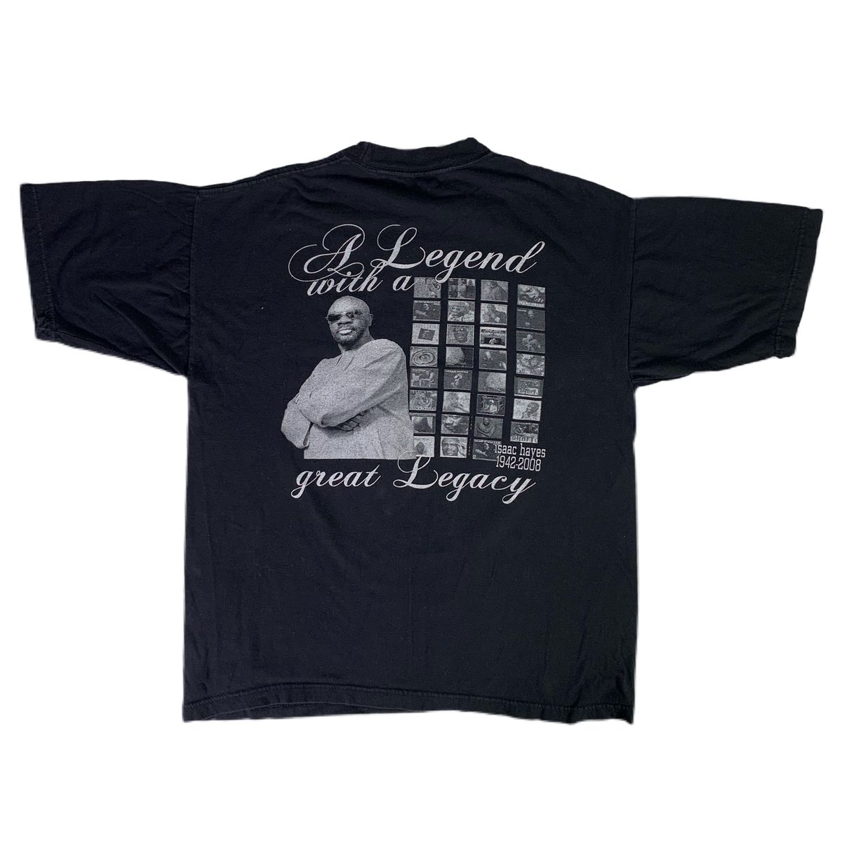 Vintage Isaac Hayes &quot;A Legend With A Legacy&quot; T-Shirt