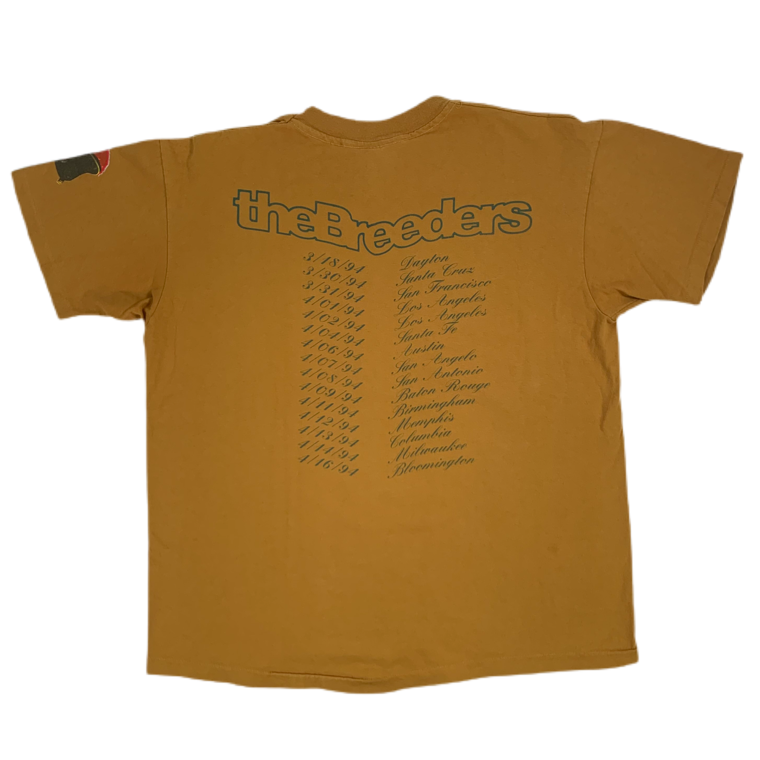 Breeders - Oakland Raiders Logo Tour Shirt Size Large – the Minor Thread