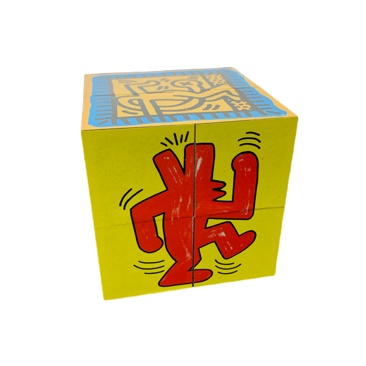 Vintage Keith Haring “Museum Collection” Art Cube