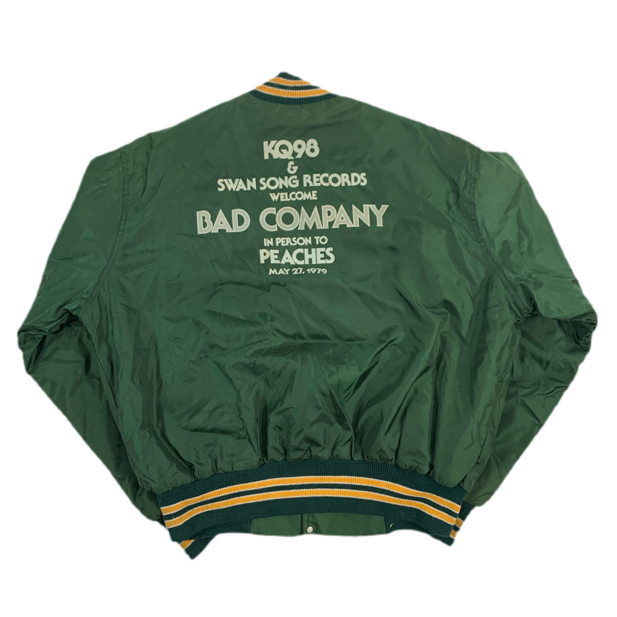 Vintage Bad Company &quot;Swan Song&quot; Records Jacket