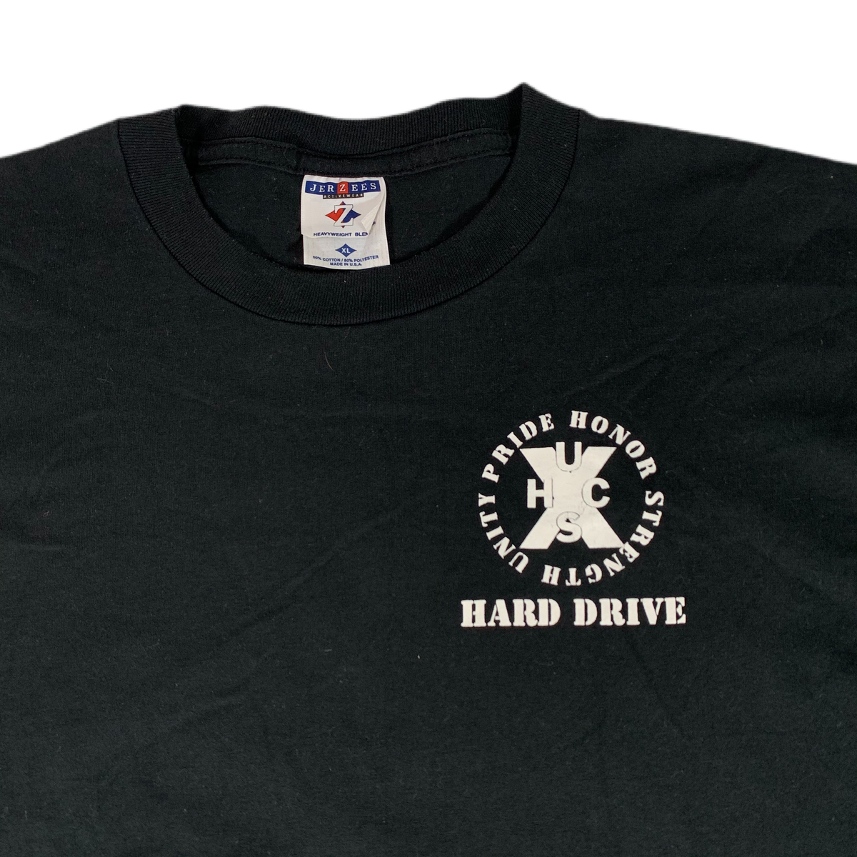 Vintage Hard Drive &quot;Unity Pride Honor Respect&quot; T-Shirt