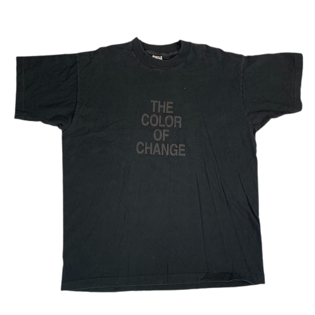 Vintage Sony Music Black History Month &quot;The Color Change&quot; Puffy Ink T-Shirt
