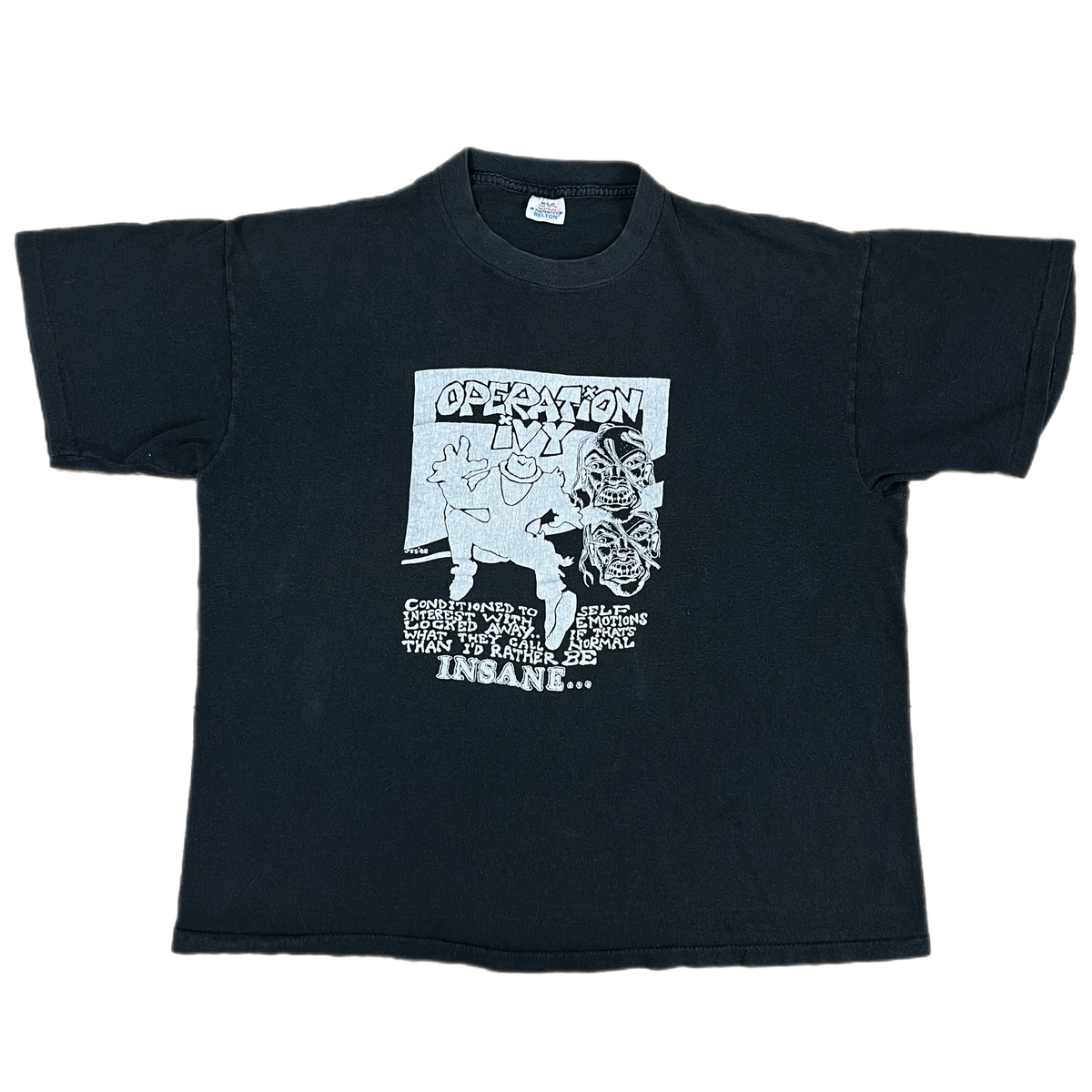 Vintage Operation Ivy &quot;Hectic E.P.&quot; Lookout! Records T-Shirt