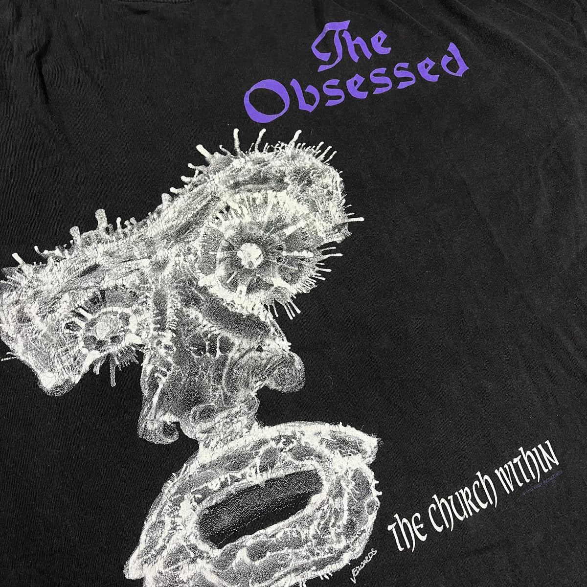 Vintage The Obsessed &quot;The Church Within&quot; T-Shirt