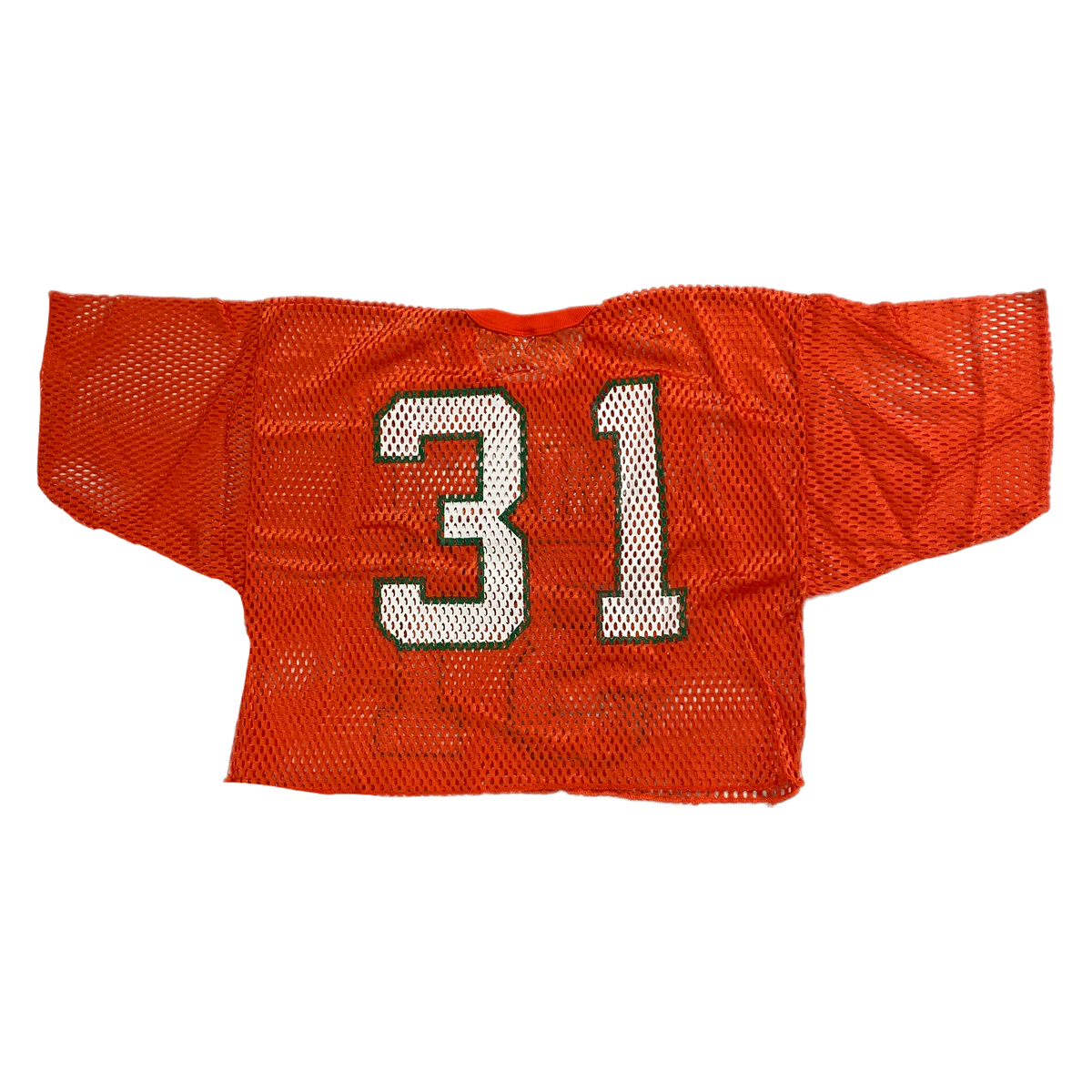 Vintage University Of Miami &quot;Mesh Practice&quot; Jersey