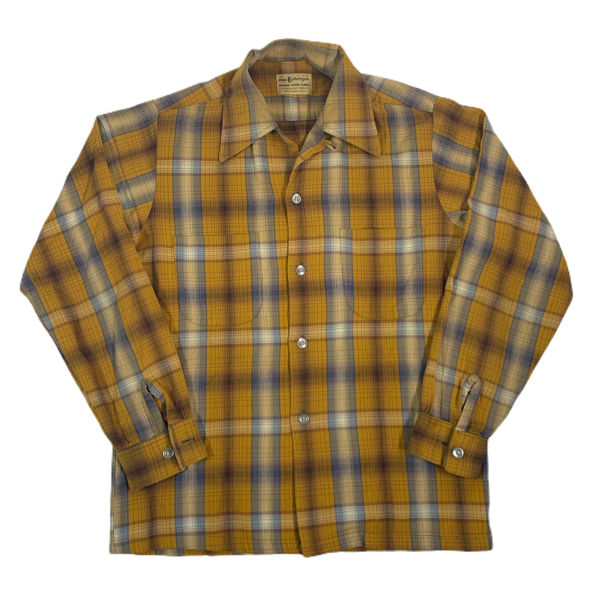 Vintage Macphergus “Loop Collar” Flannel Shirt - jointcustodydc