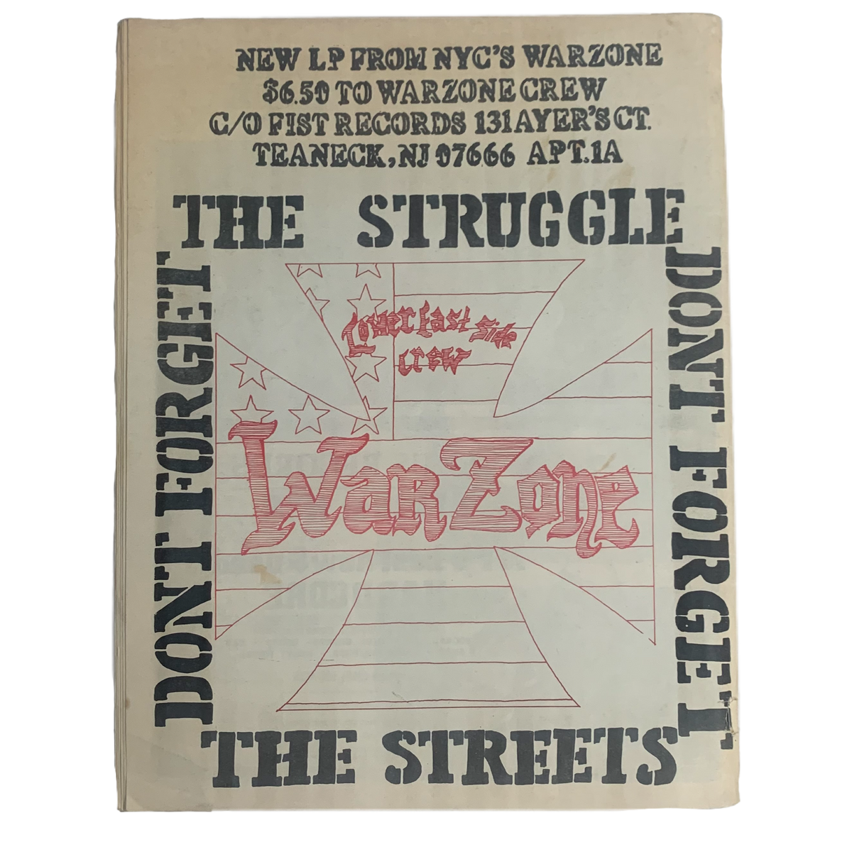 Vintage Schism &quot;Issue 7&quot; New York Fanzine