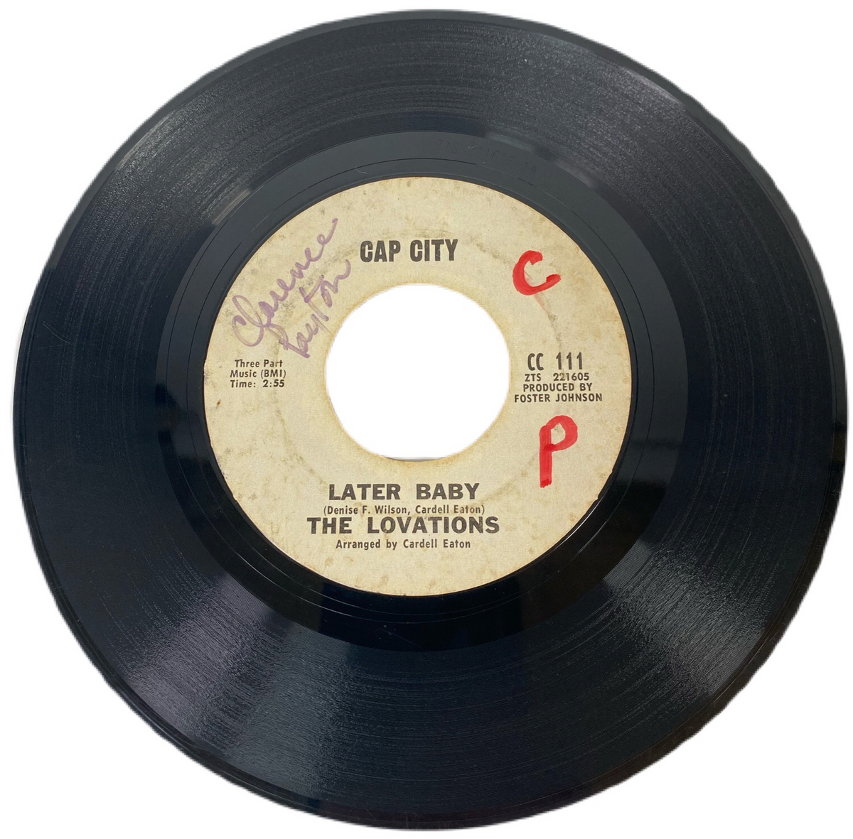 The Lovations “Later Baby” 45